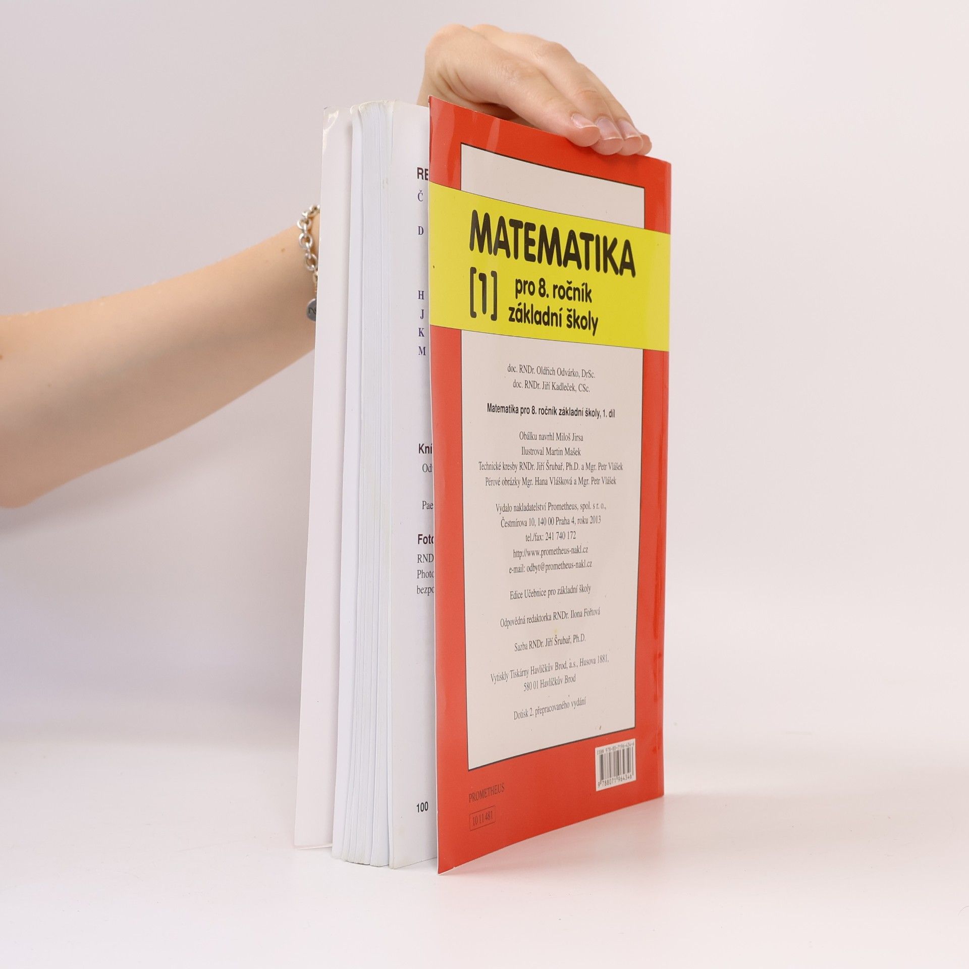 Oldřich Odvárko Matematika pro 8. ročník základní školy 1