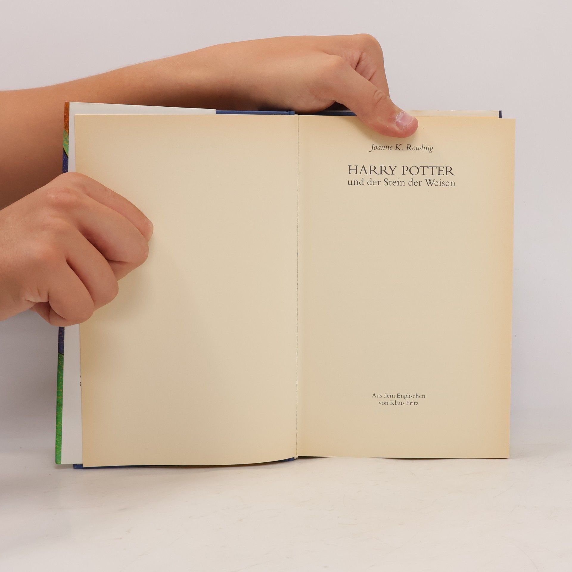 J. K. Rowling Harry Potter und der Stein der Weisen