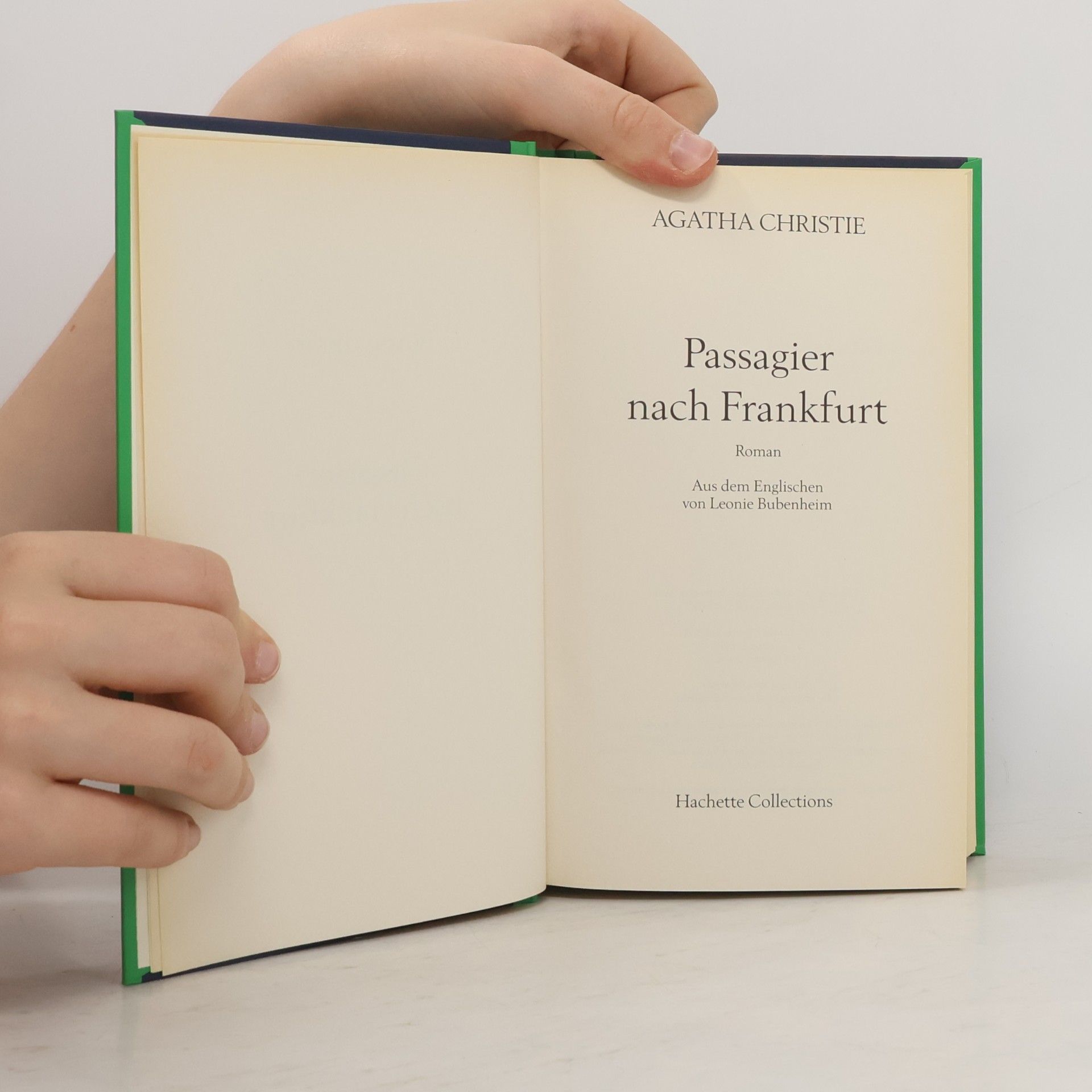 Agatha Christie Passagier nach Frankfurt