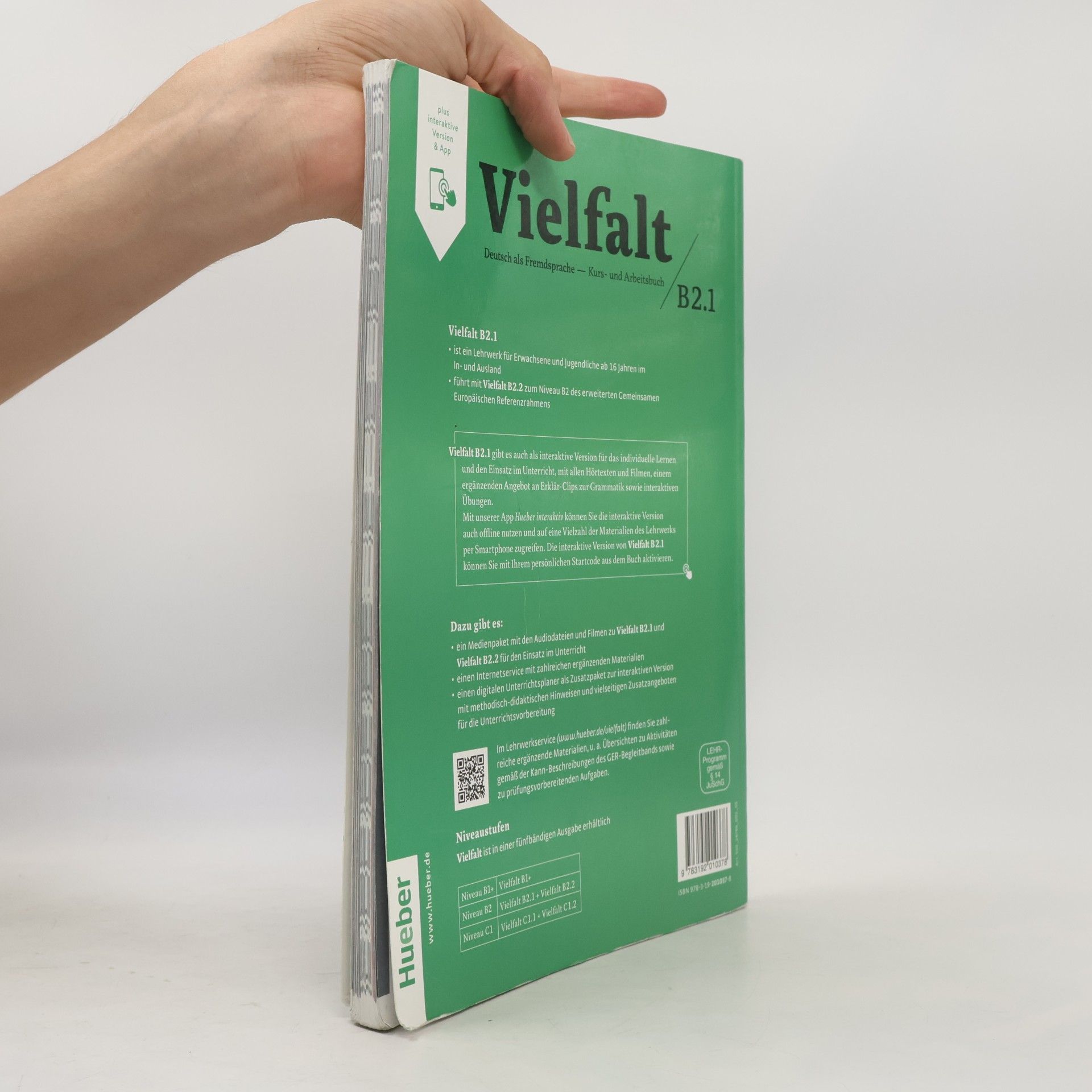 Autores varios Vielfalt: Deutsch als Fremdsprache B 2.1