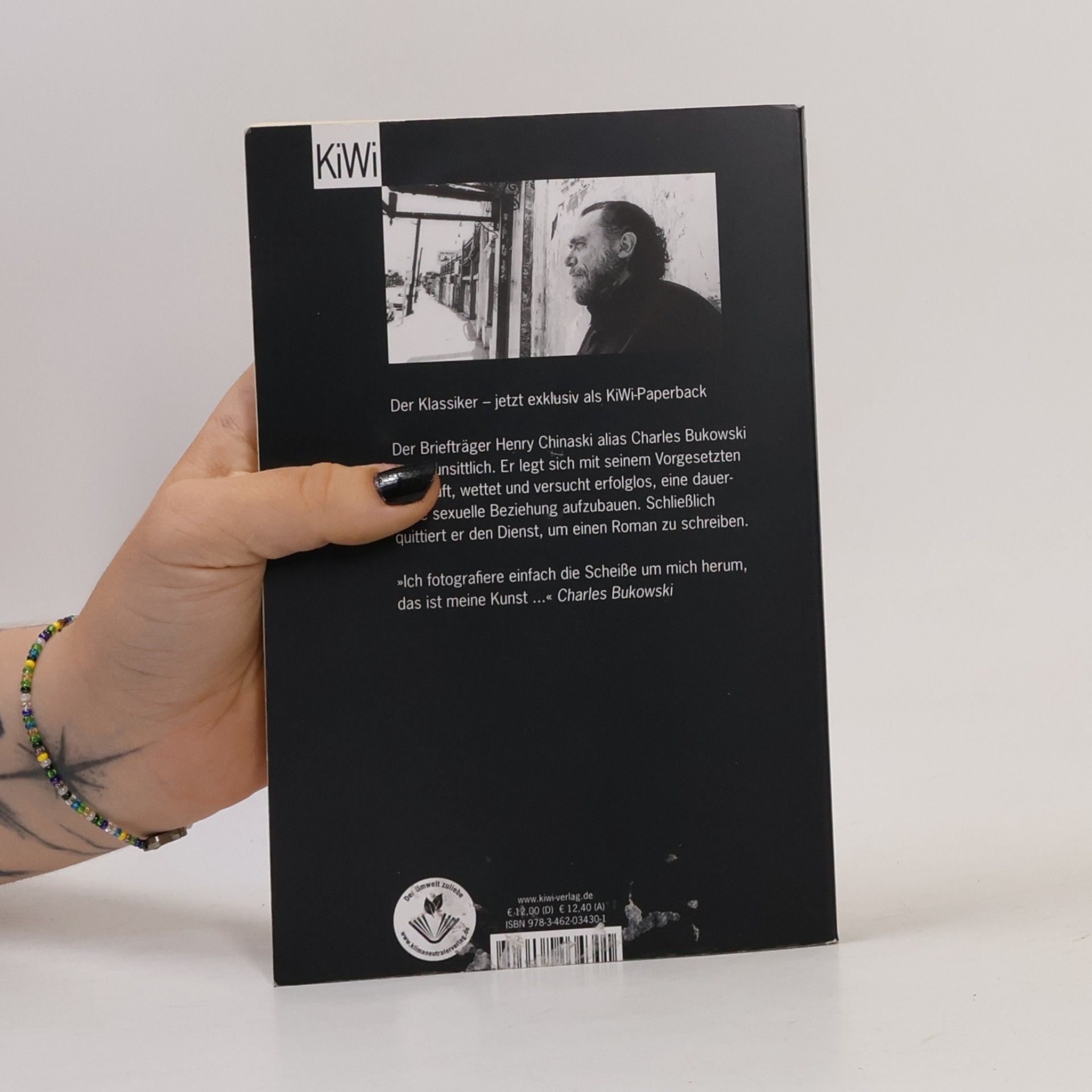 Charles Bukowski Der Mann mit der Ledertasche