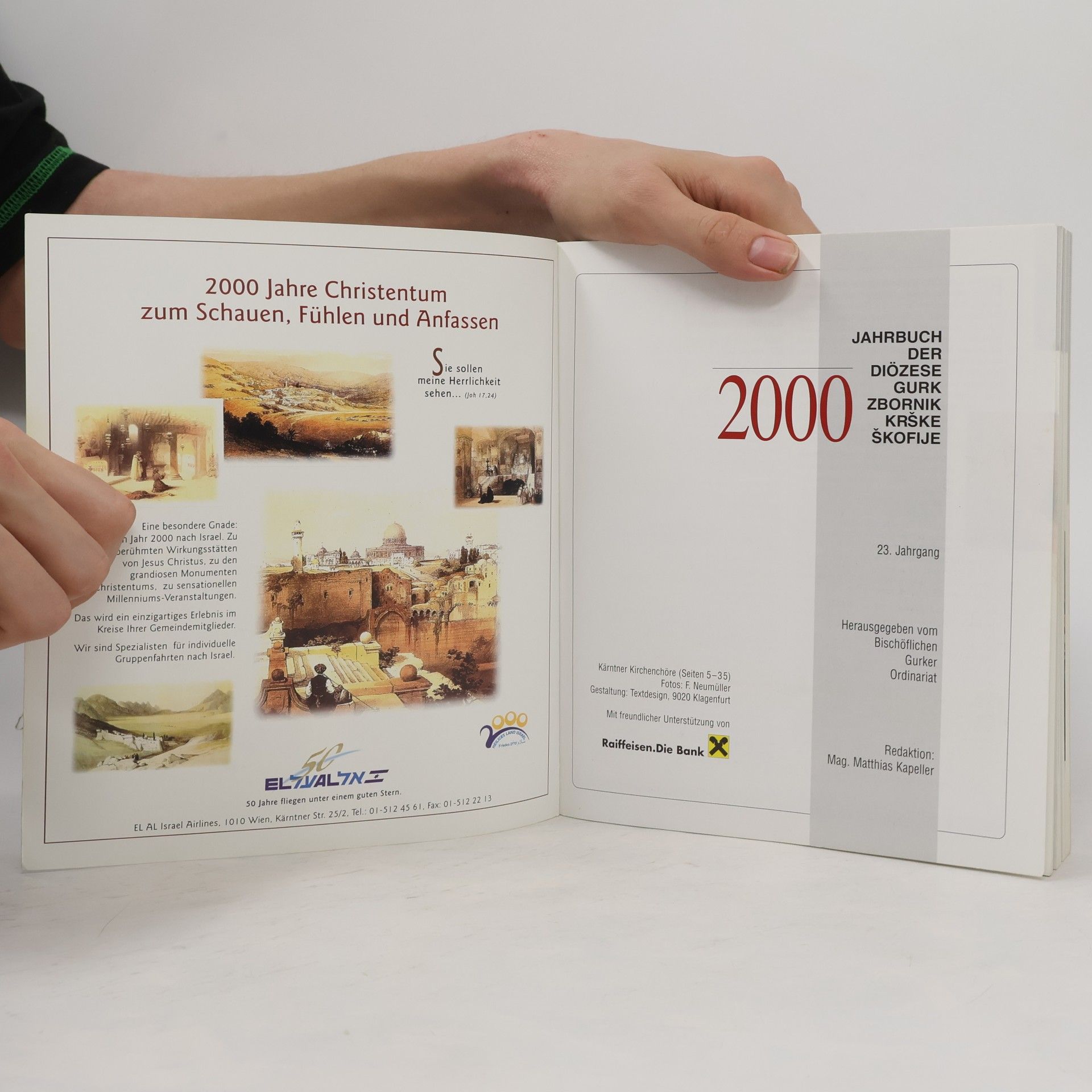 Autorenkollektiv Jahrbuch der Diözese Gurk - Zbornik krške škofije 2000