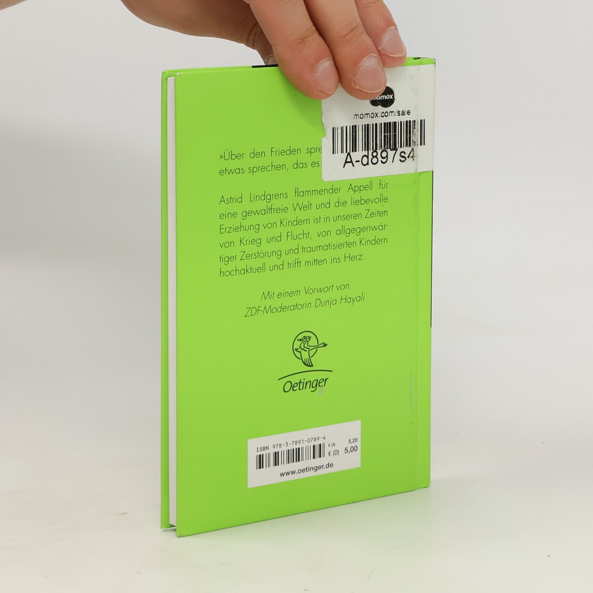 Astrid Lindgren Niemals Gewalt
