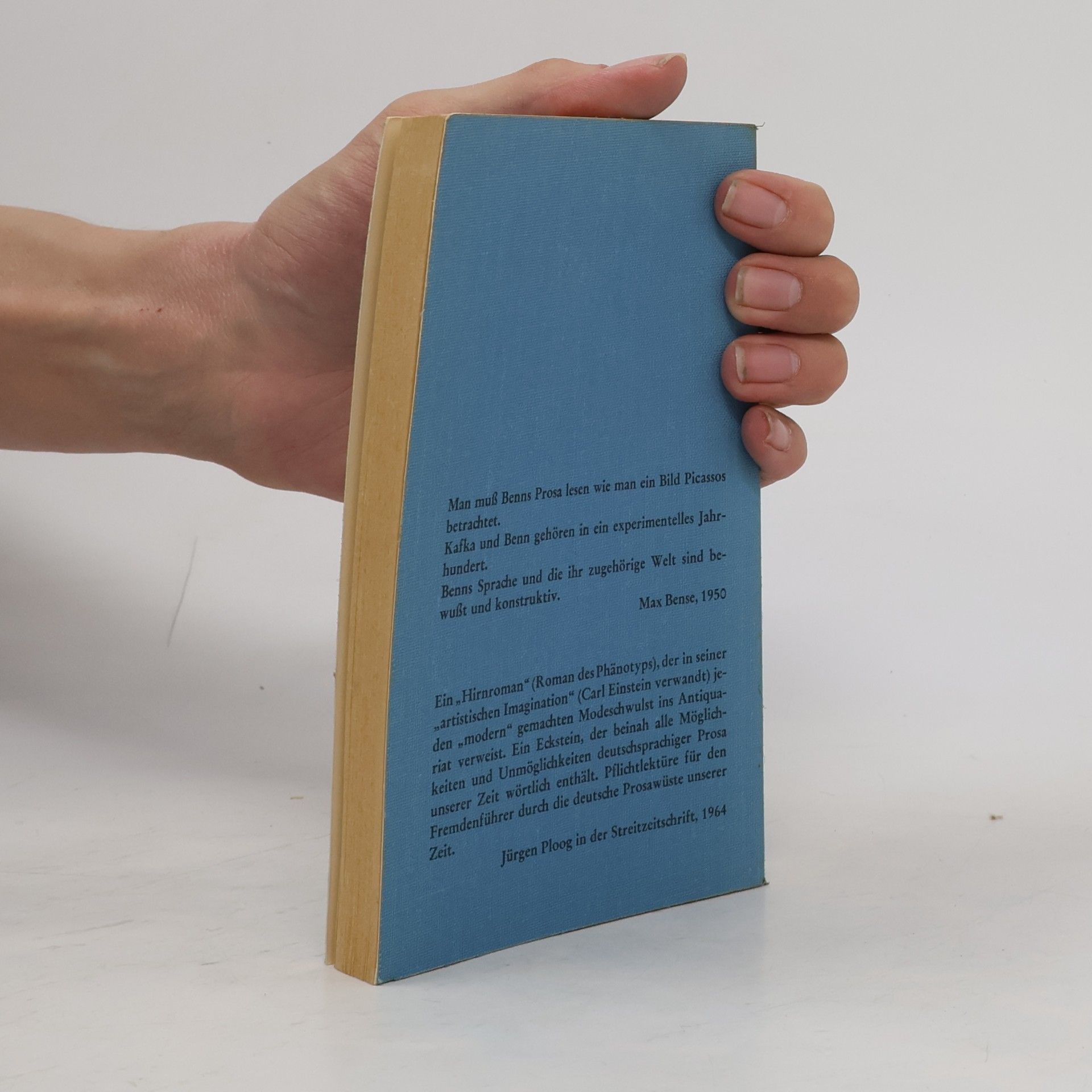 Gottfried Benn Gesammelte Werke 6