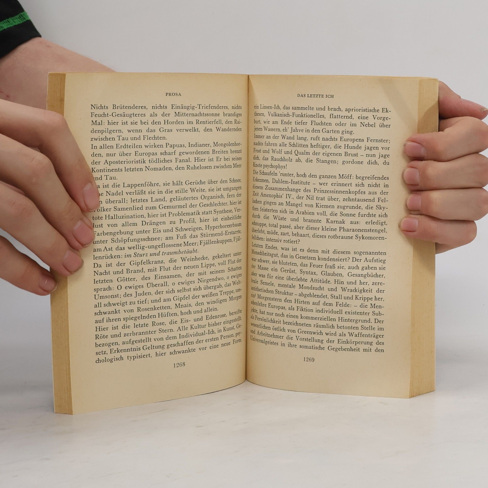 Gottfried Benn Gesammelte Werke 5. Prosa