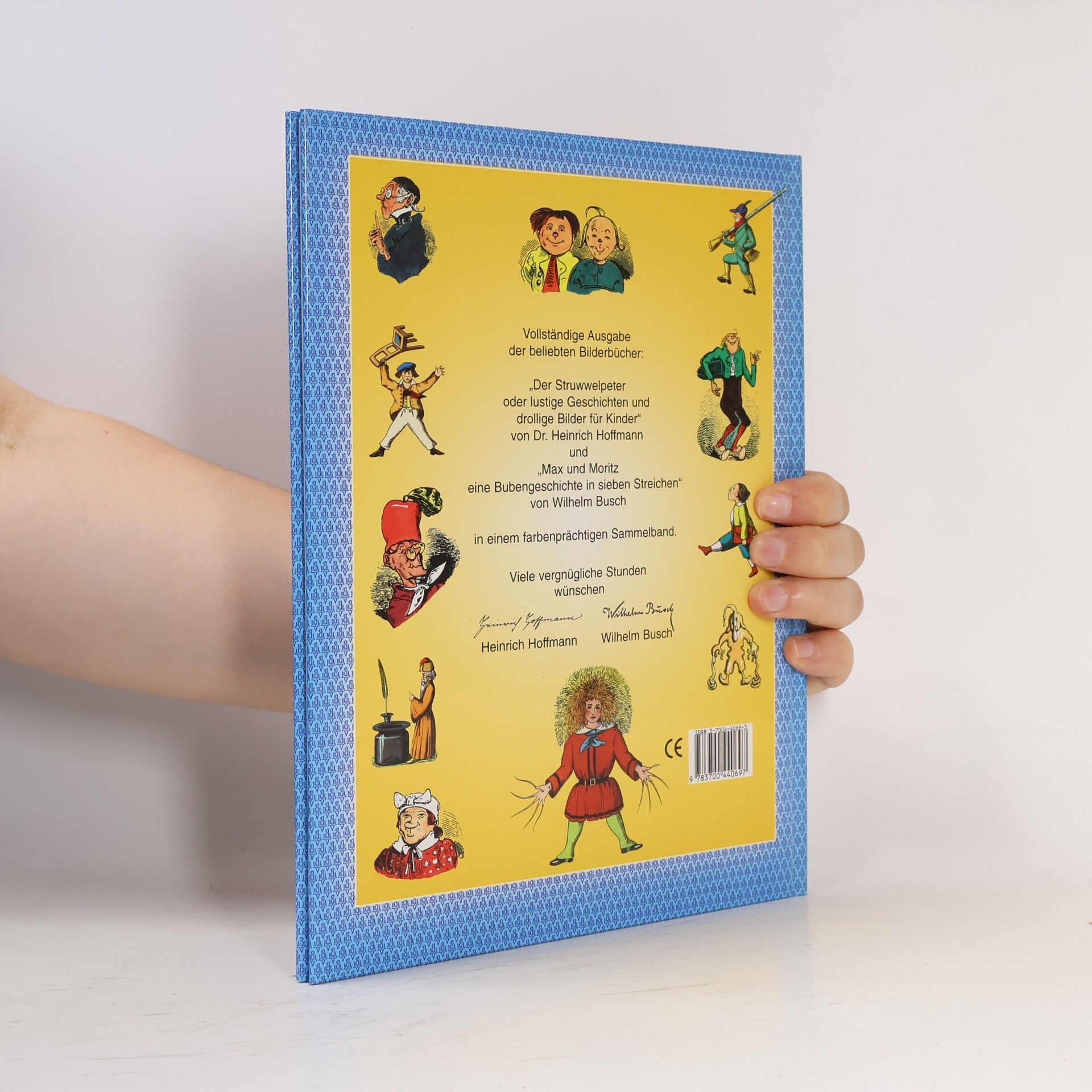 Heinrich Hoffmann Max und Moritz, Der Struwwelpeter