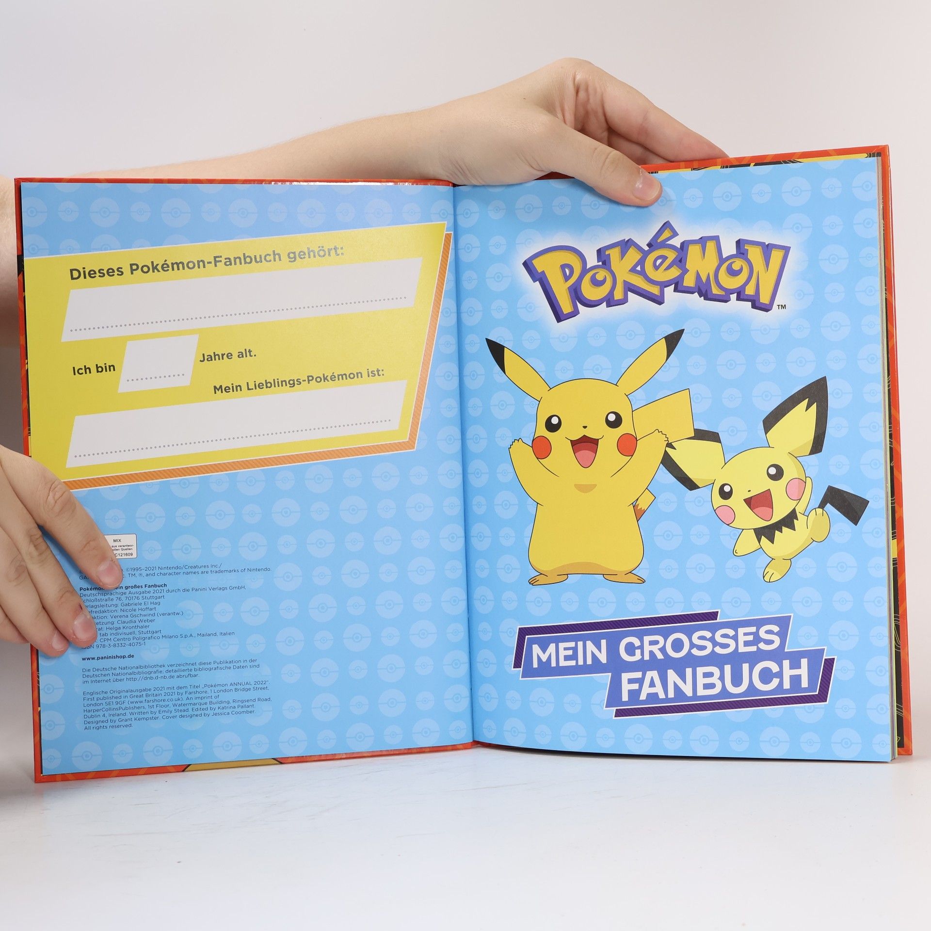 Emily Stead Pokémon. Mein grosses Fanbuch