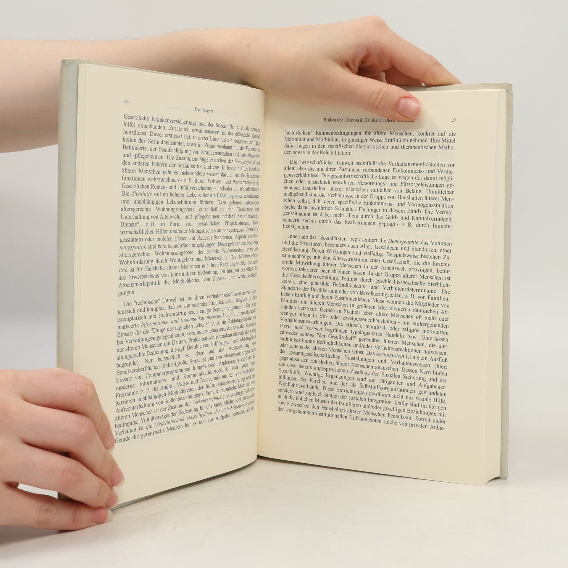 Dieter Farny Sozialwissenschaftliche Schriften - 32: Lebenssituationen älterer Menschen