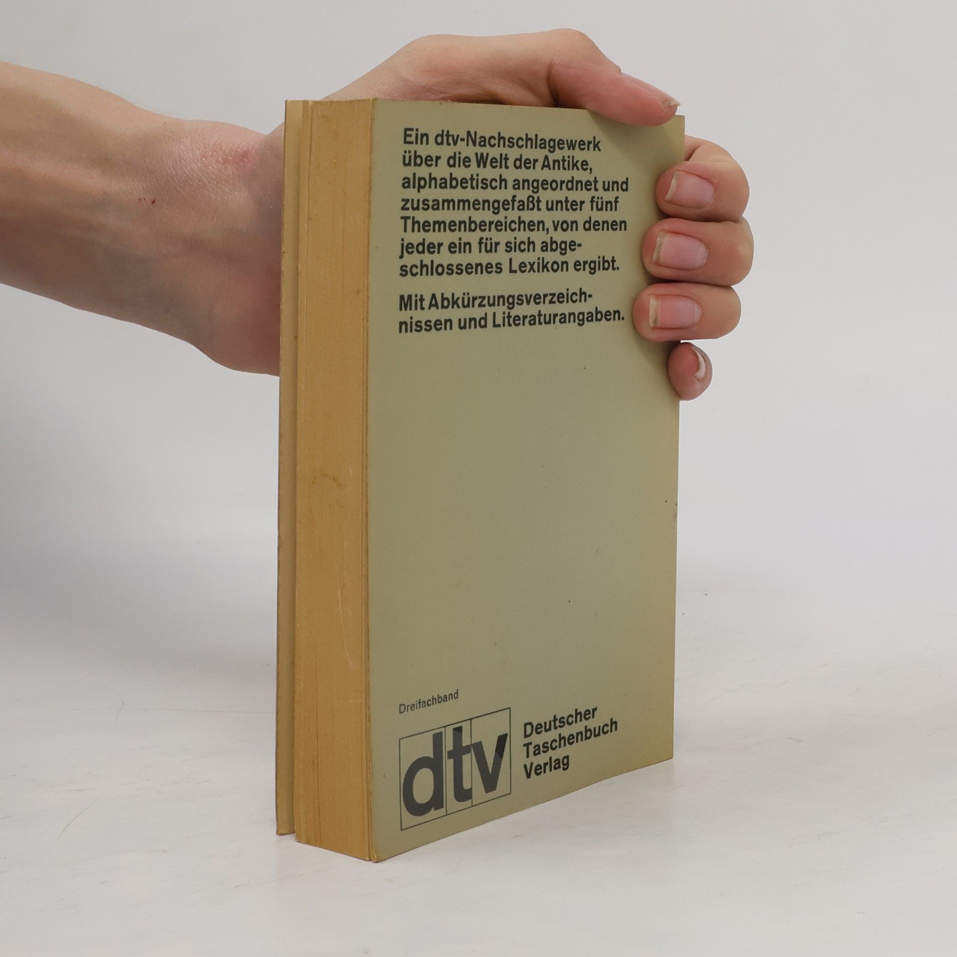 Autorenkollektiv dtv-Lexikons der Antike 2. Philosophie, Literatur und Wissenschaft