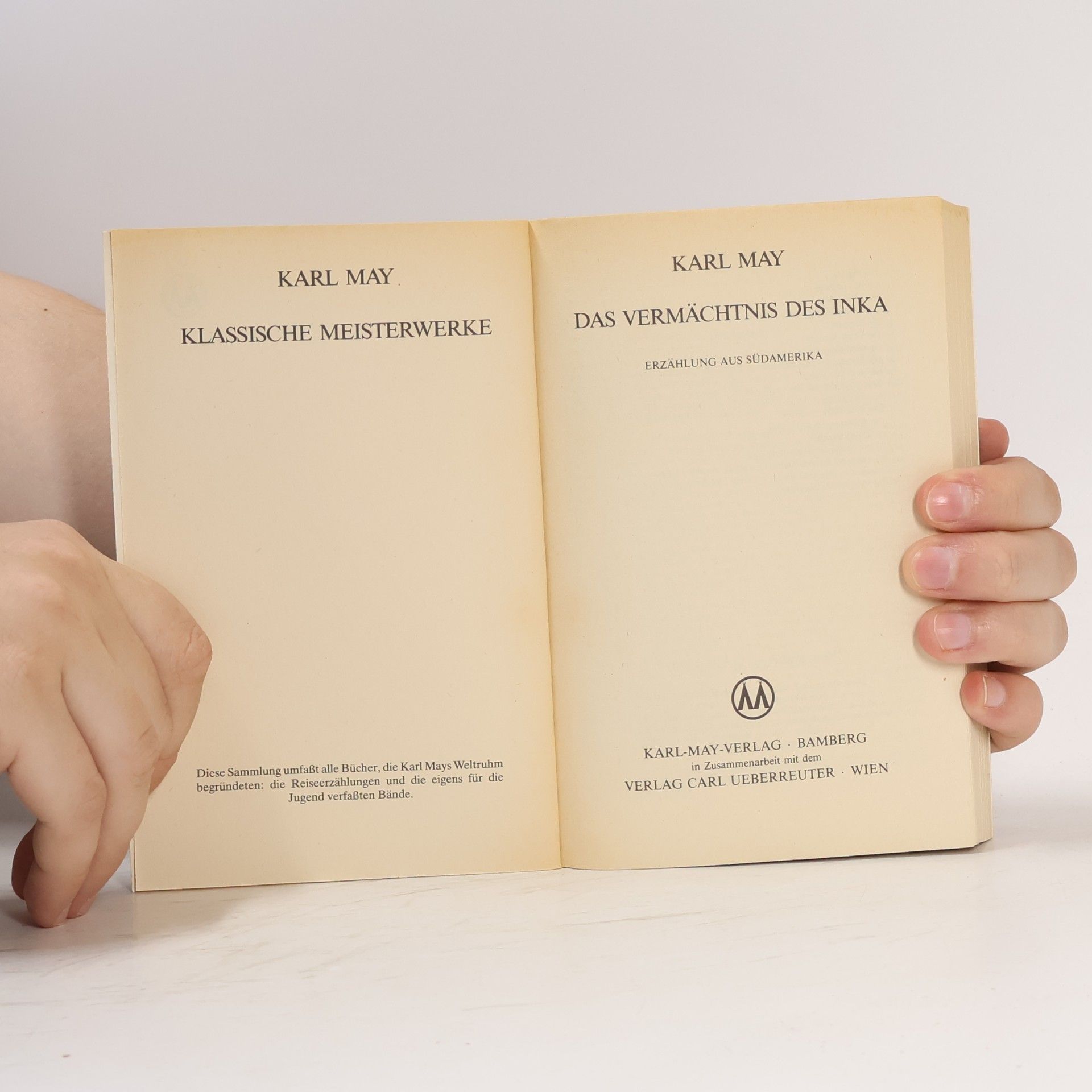 Karl May Das Vermächtnis des Inka