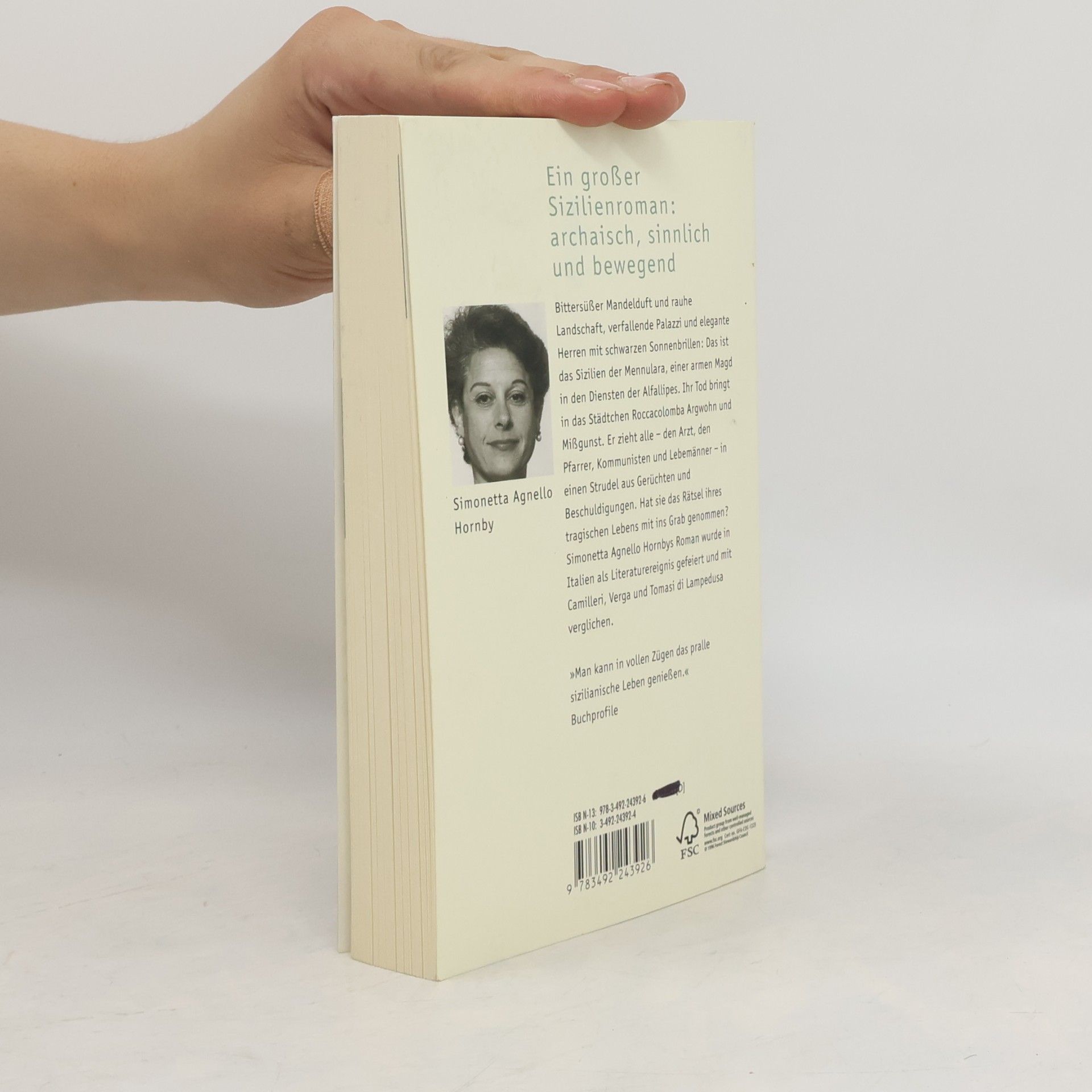 Simonetta Agnello Hornby Die Mandelpflückerin