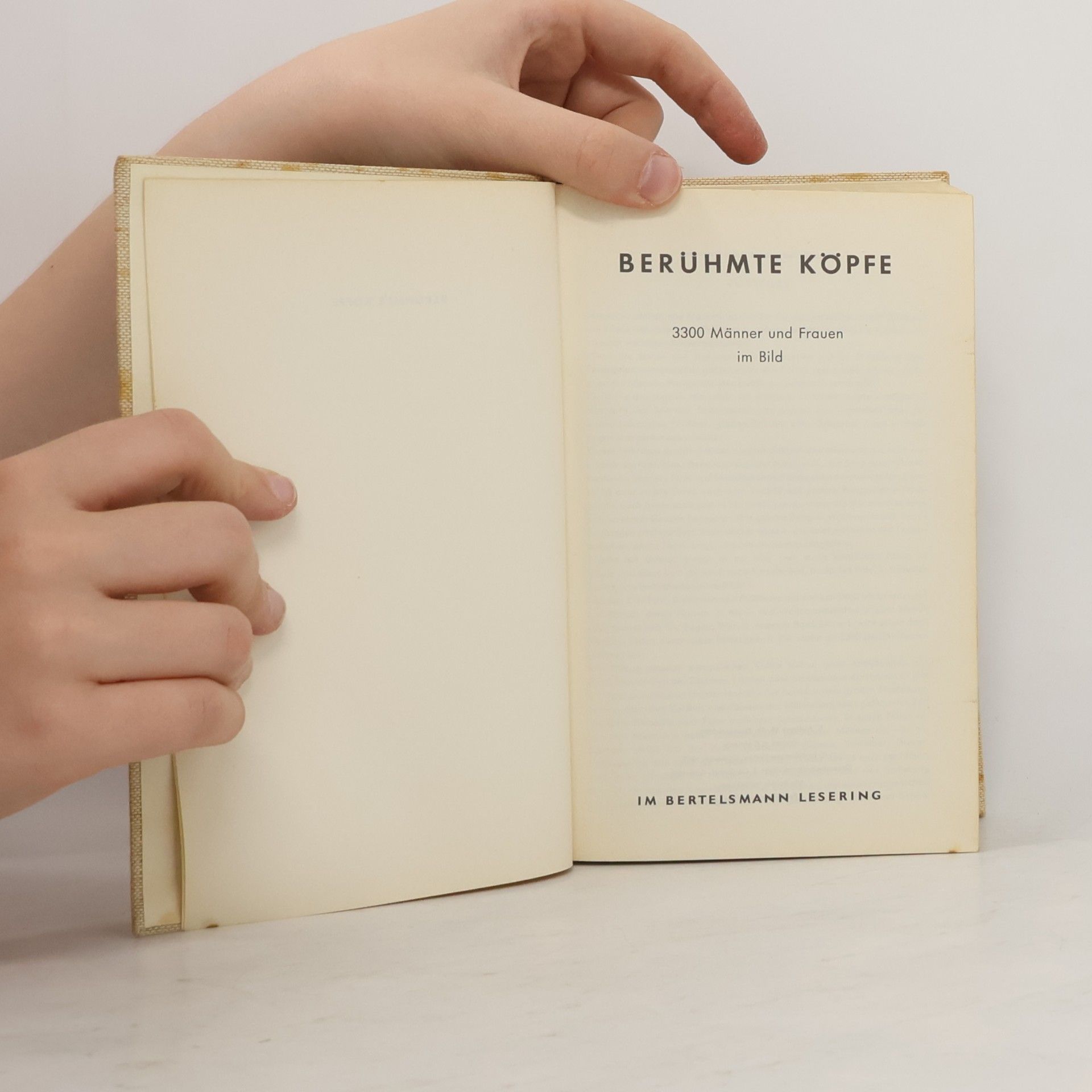 Autores varios Berühmte Köpfe