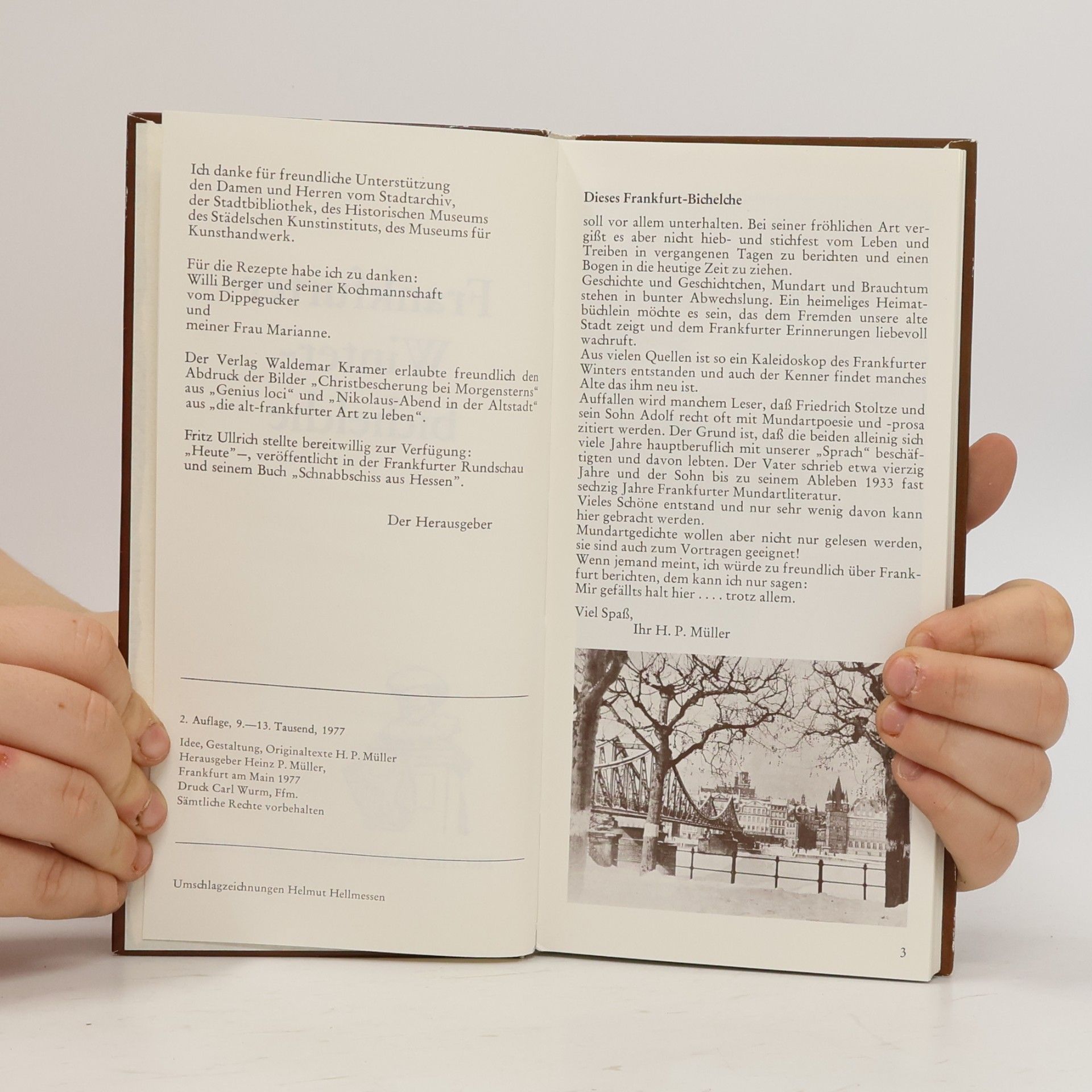 Werner P. H. Müller Frankfurter Winterbichelche