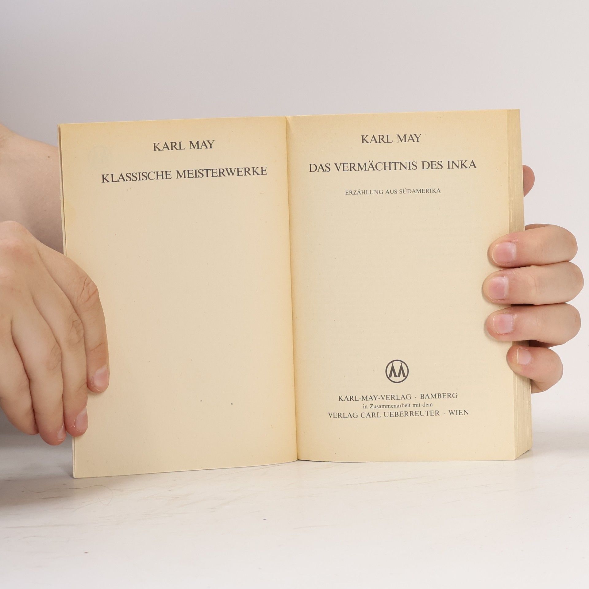 Karl May Das Vermächtnis des Inka