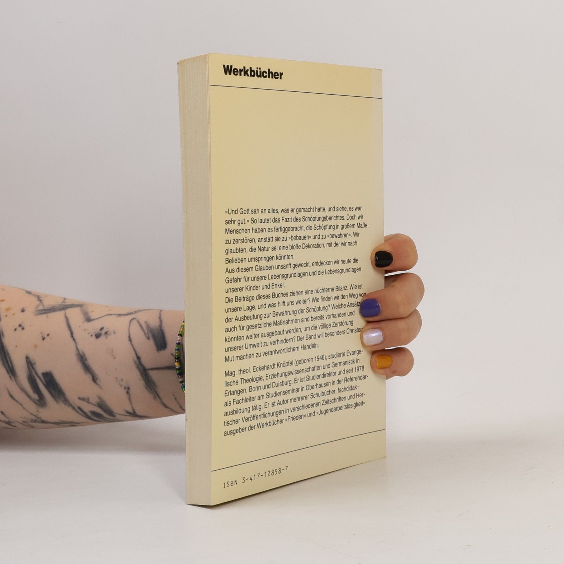 Eckehardt Knöpfel Werkbuch Umwelt