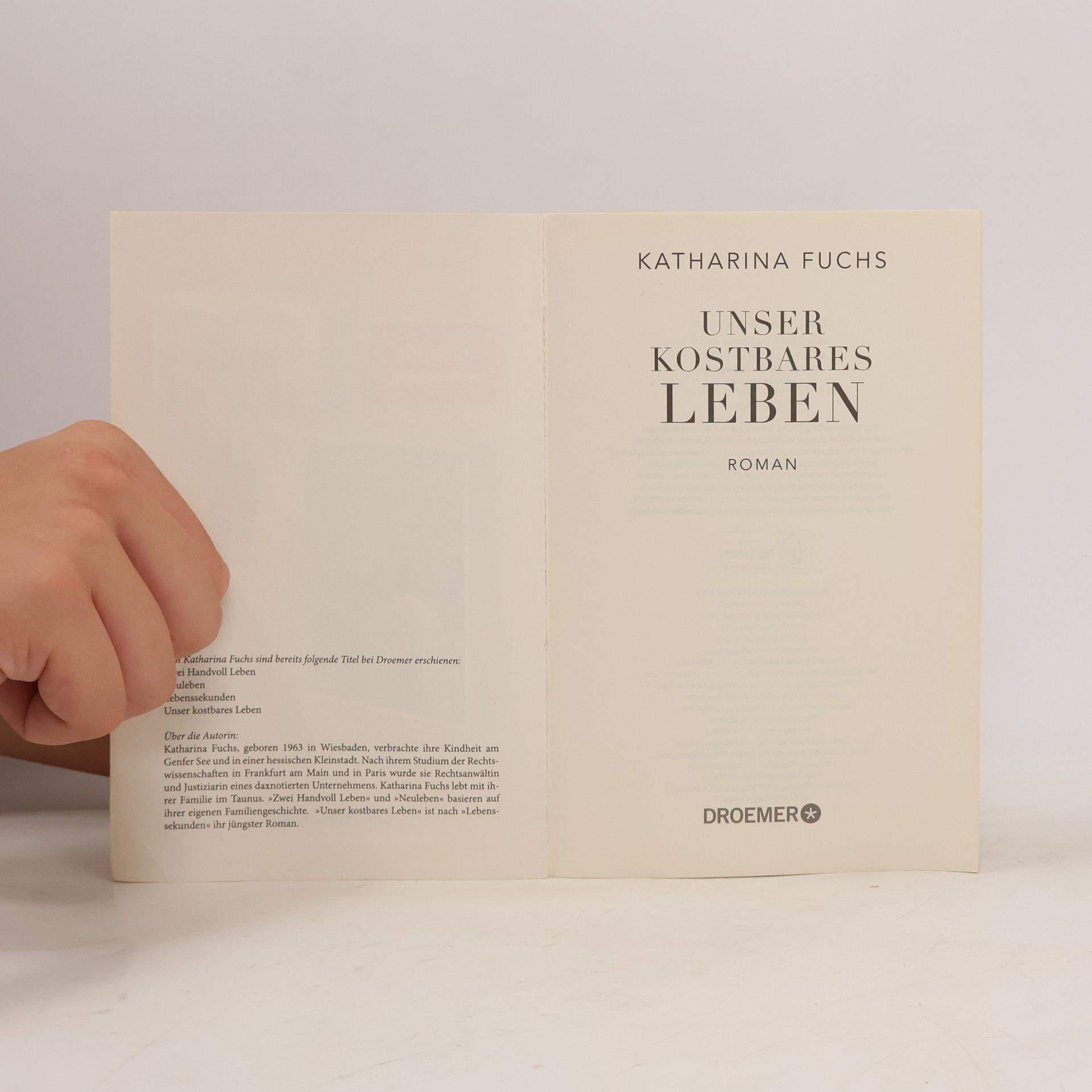 Anna-Katharina Fuchs Unser kostbares Leben