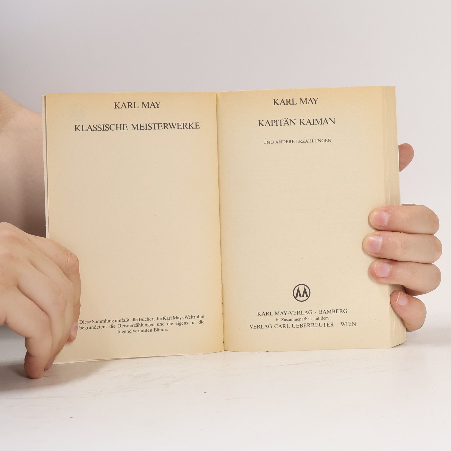 Karl May Kapitän Kaiman