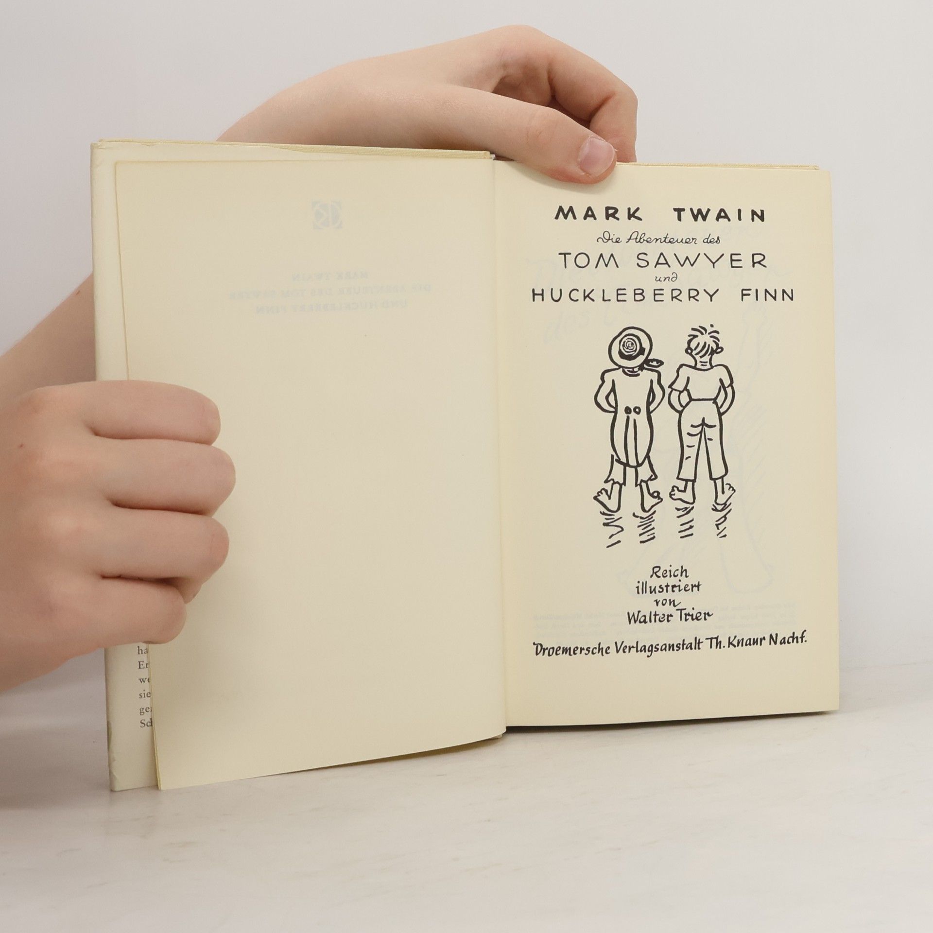 Mark Twain Die Abenteuer des Tom Sawyer und Huckleberry Finn