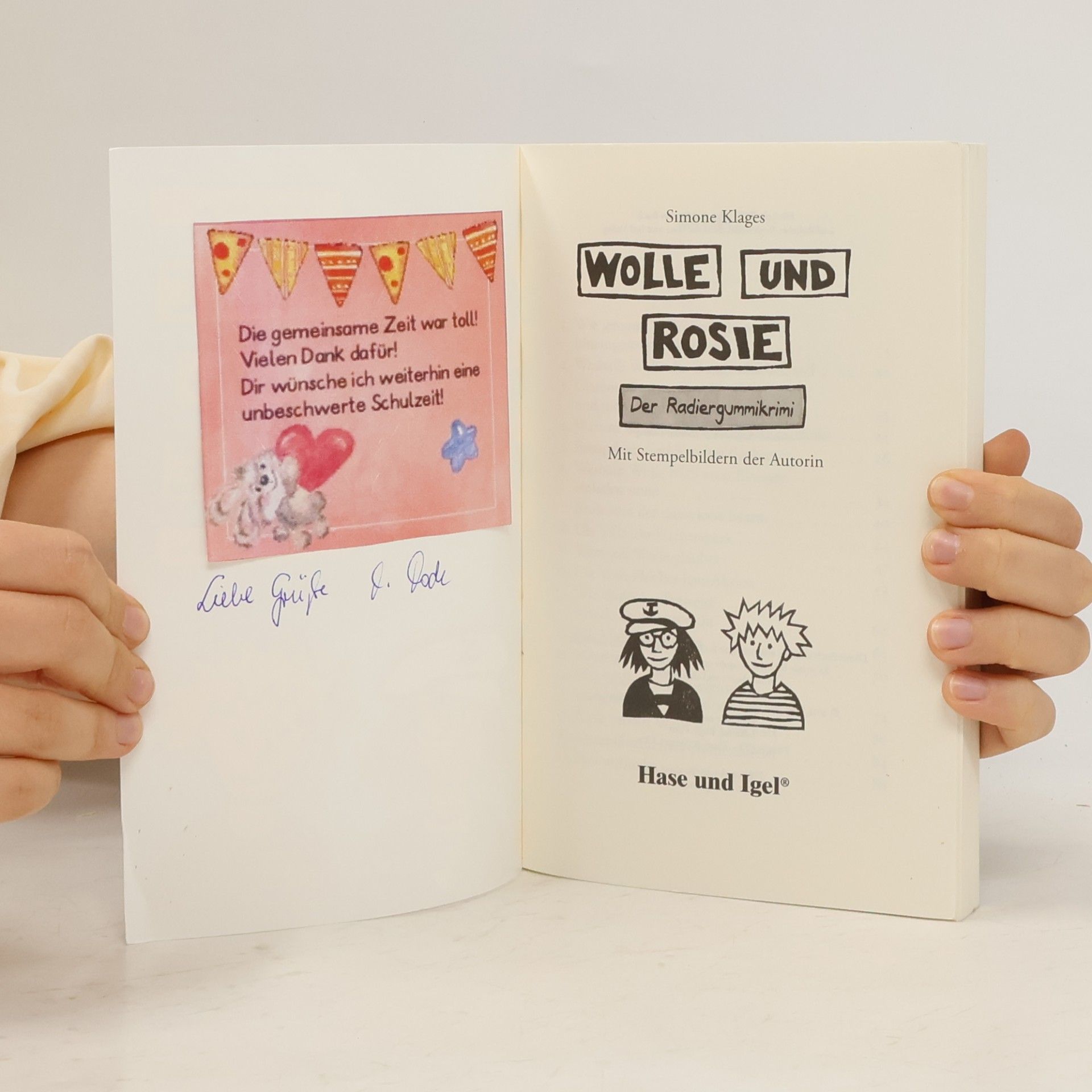 Simone Klages Wolle und Rosie, Schulausgabe