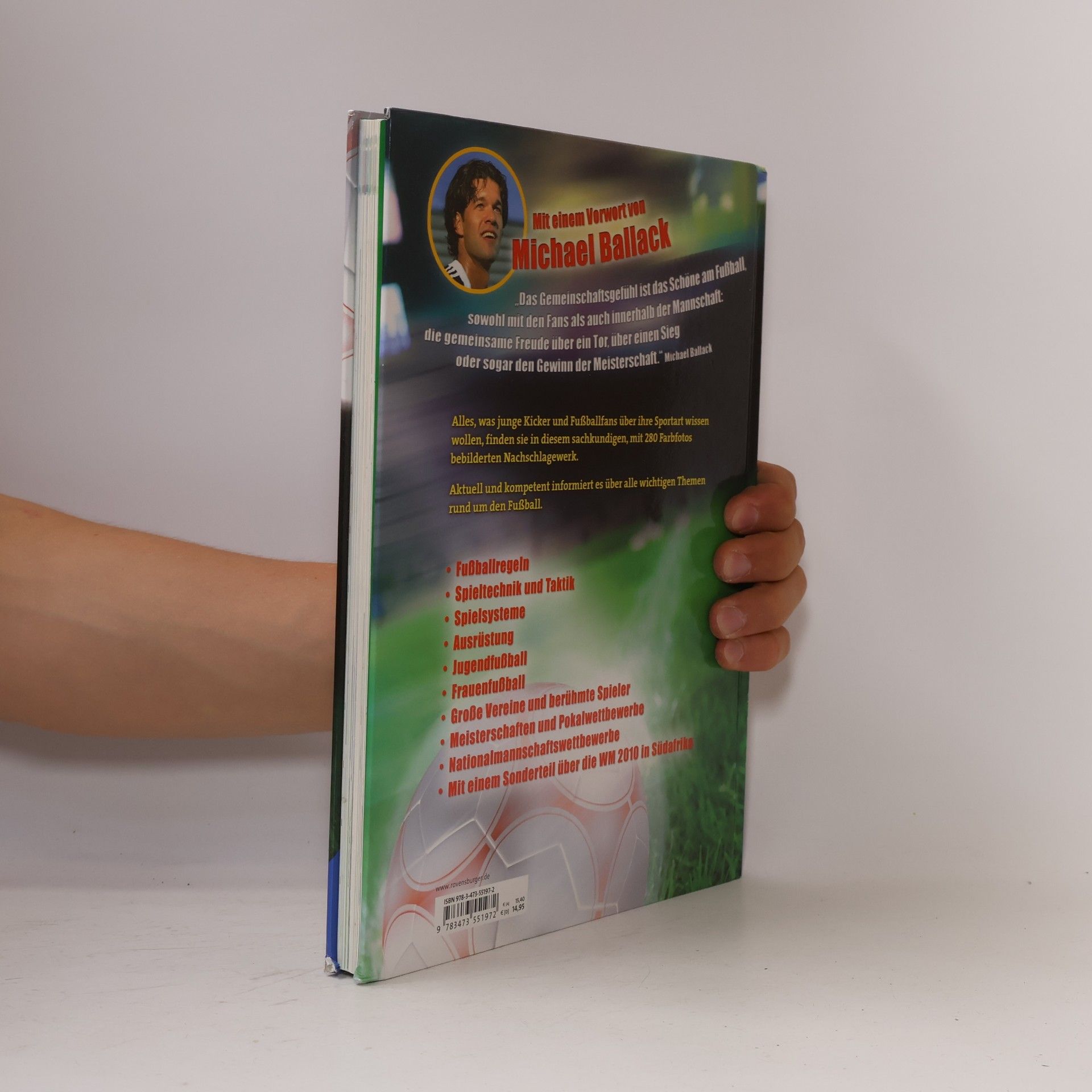 Stephan Faust Das große Ravensburger Fußballbuch