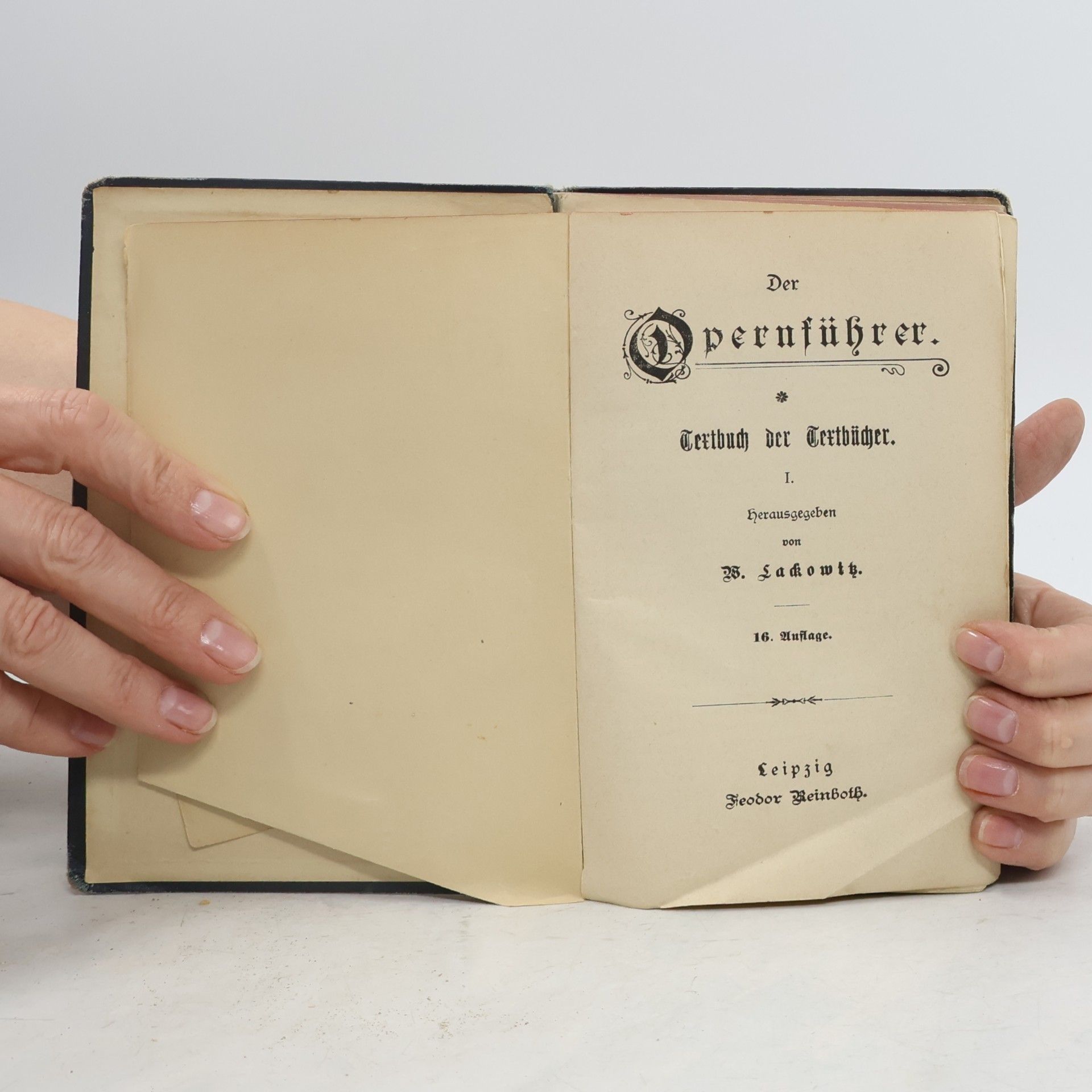 Wilhelm Lackowitz Der Opernführer 2