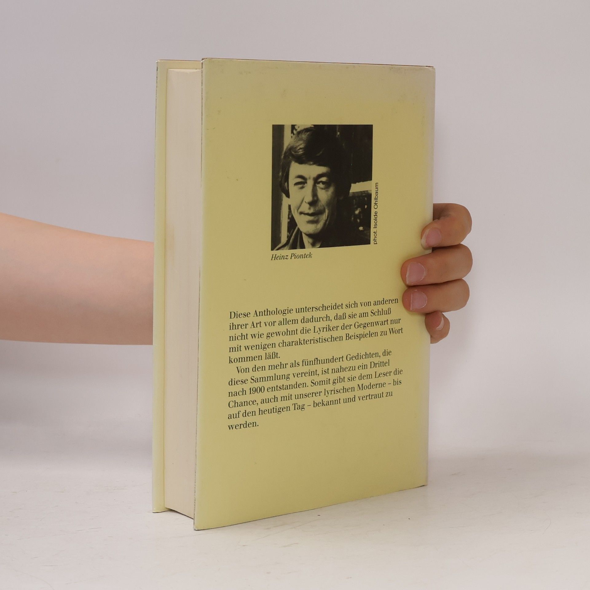 Heinz Piontek Lieb, Leid und Zeit und Ewigkeit