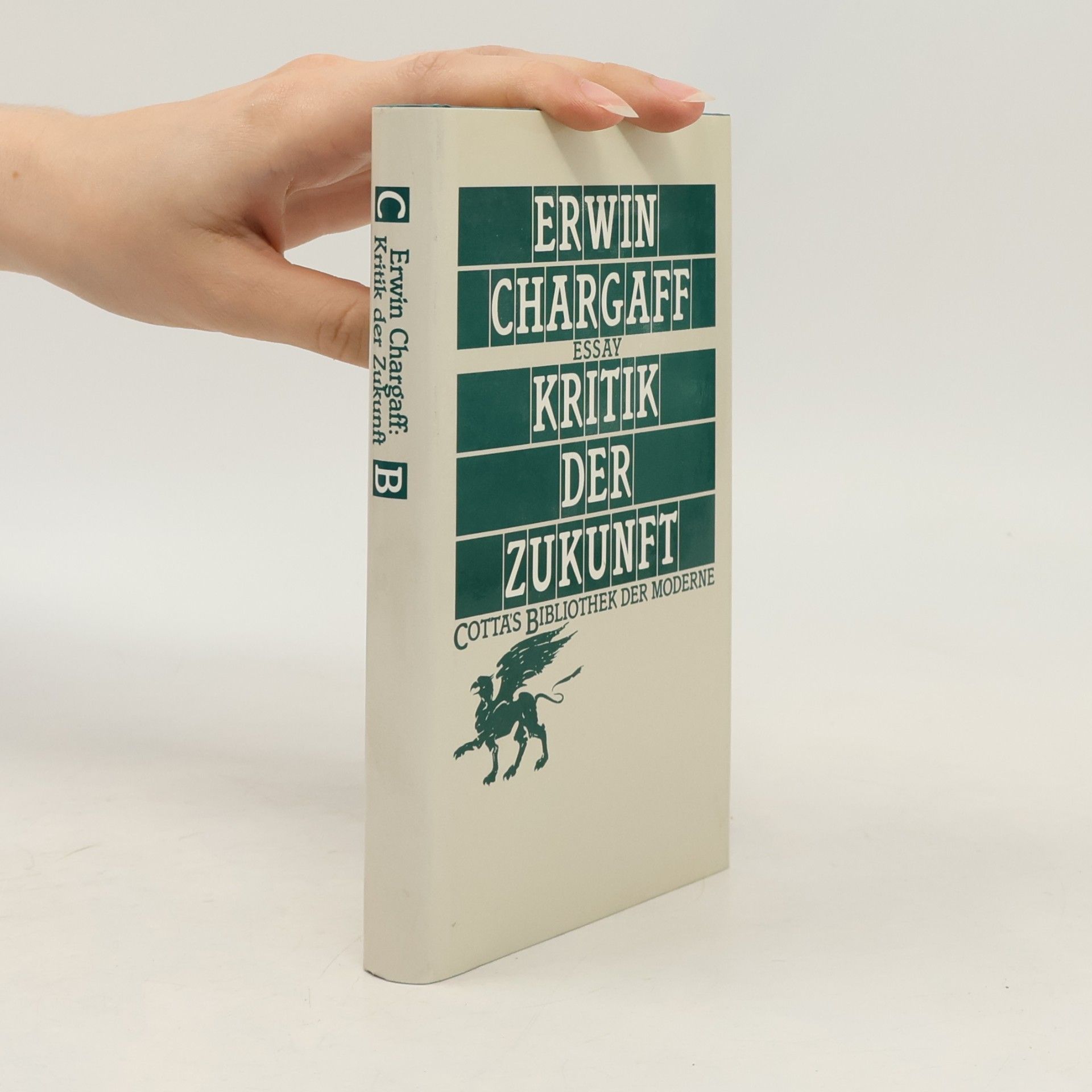 Erwin Chargaff Kritik der Zukunft