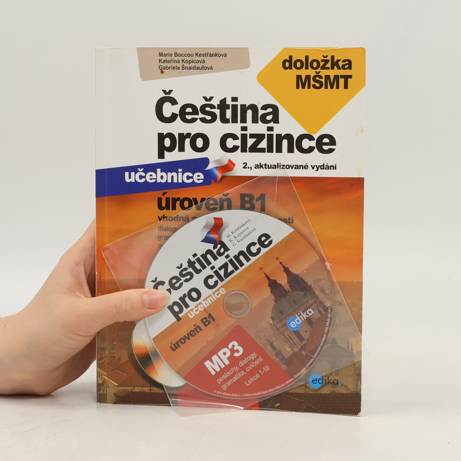 Marie Kestřánková Čeština pro cizince. Úroveň B1. Učebnice