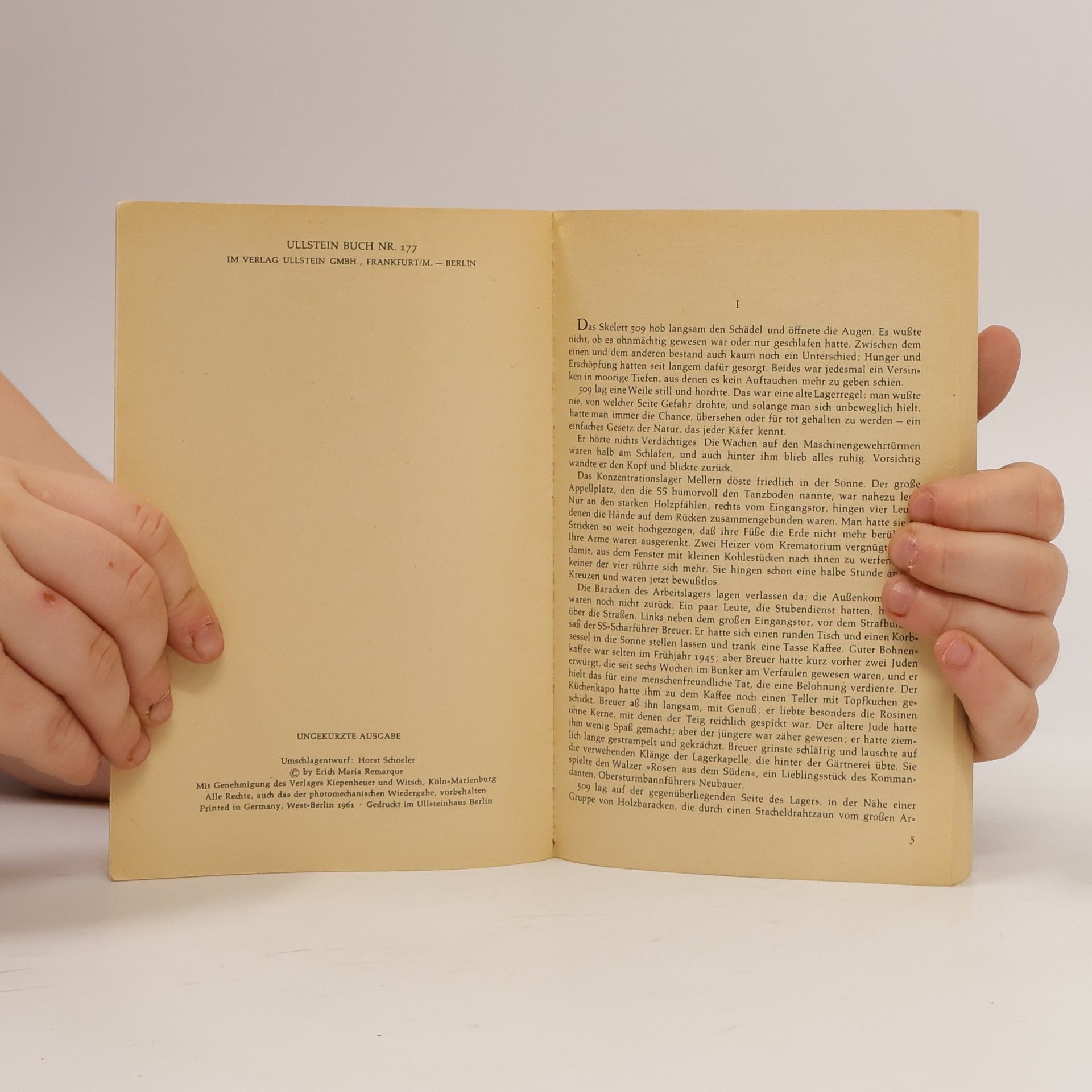 Erich Maria Remarque Der Funke Leben