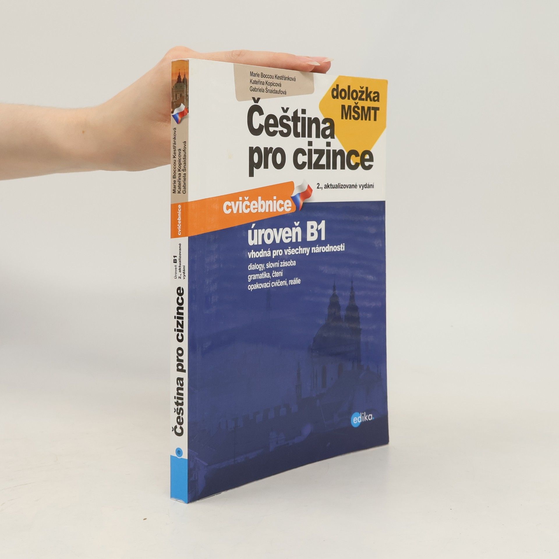 Kolektiv autorů Čeština pro cizince. Cvičebnice. Úroveň B1