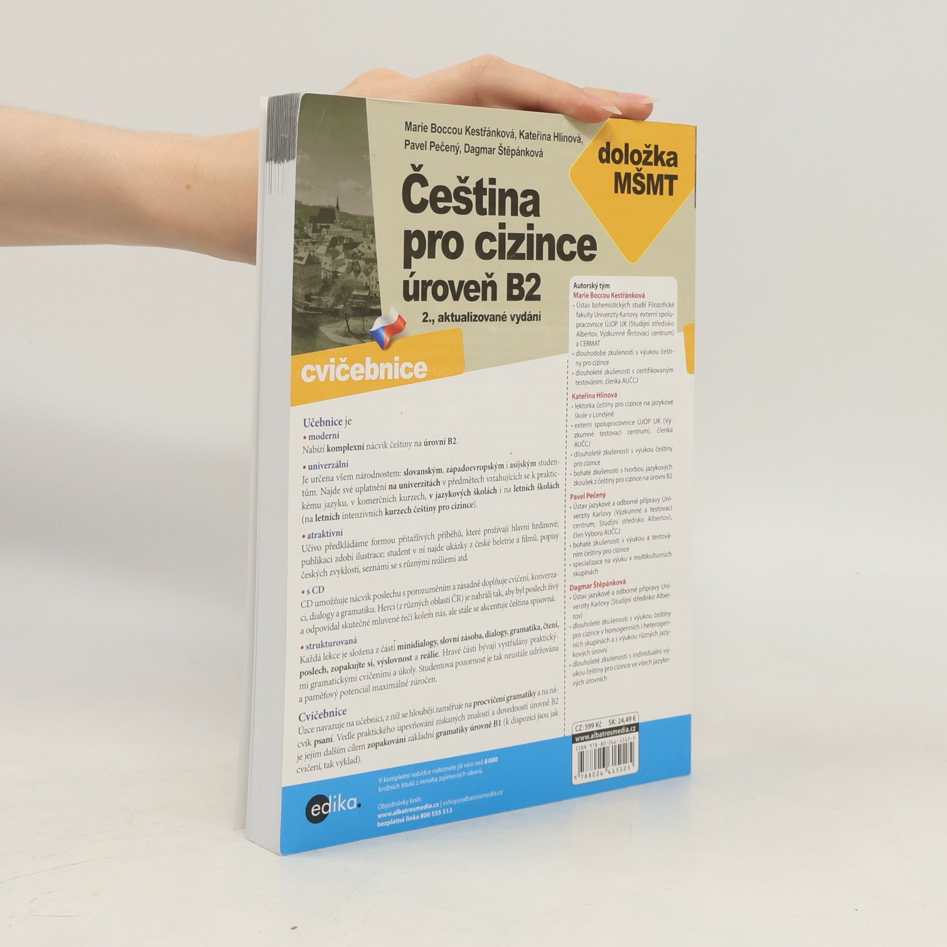 Kateřina Hlínová Čeština pro cizince. Úroveň B2. Cvičebnice
