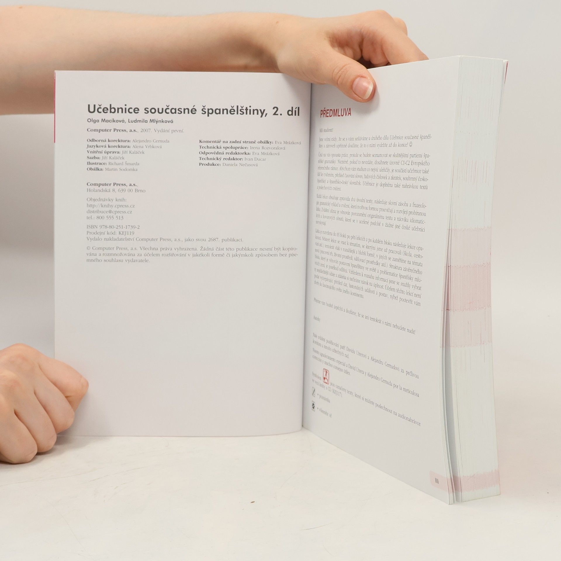 Olga Macíková Učebnice současné španělštiny 2. Manual de Español Actual 2