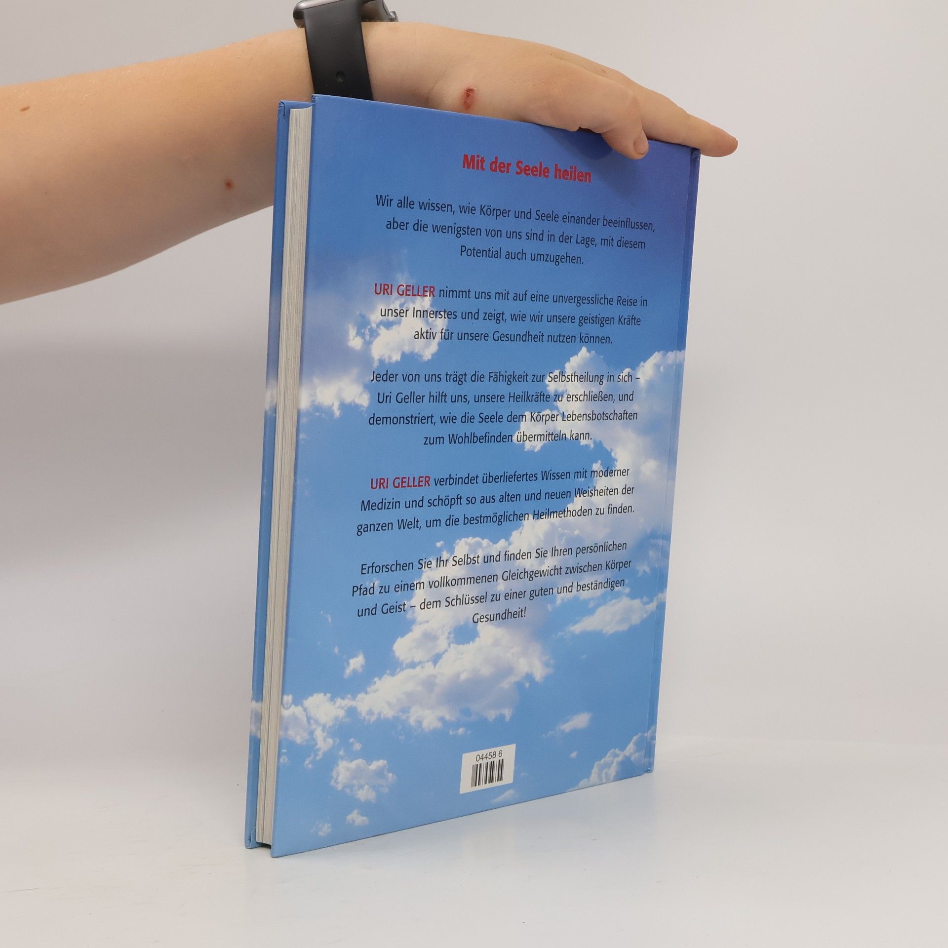Uri Geller Gesundheit aus dem Kopf
