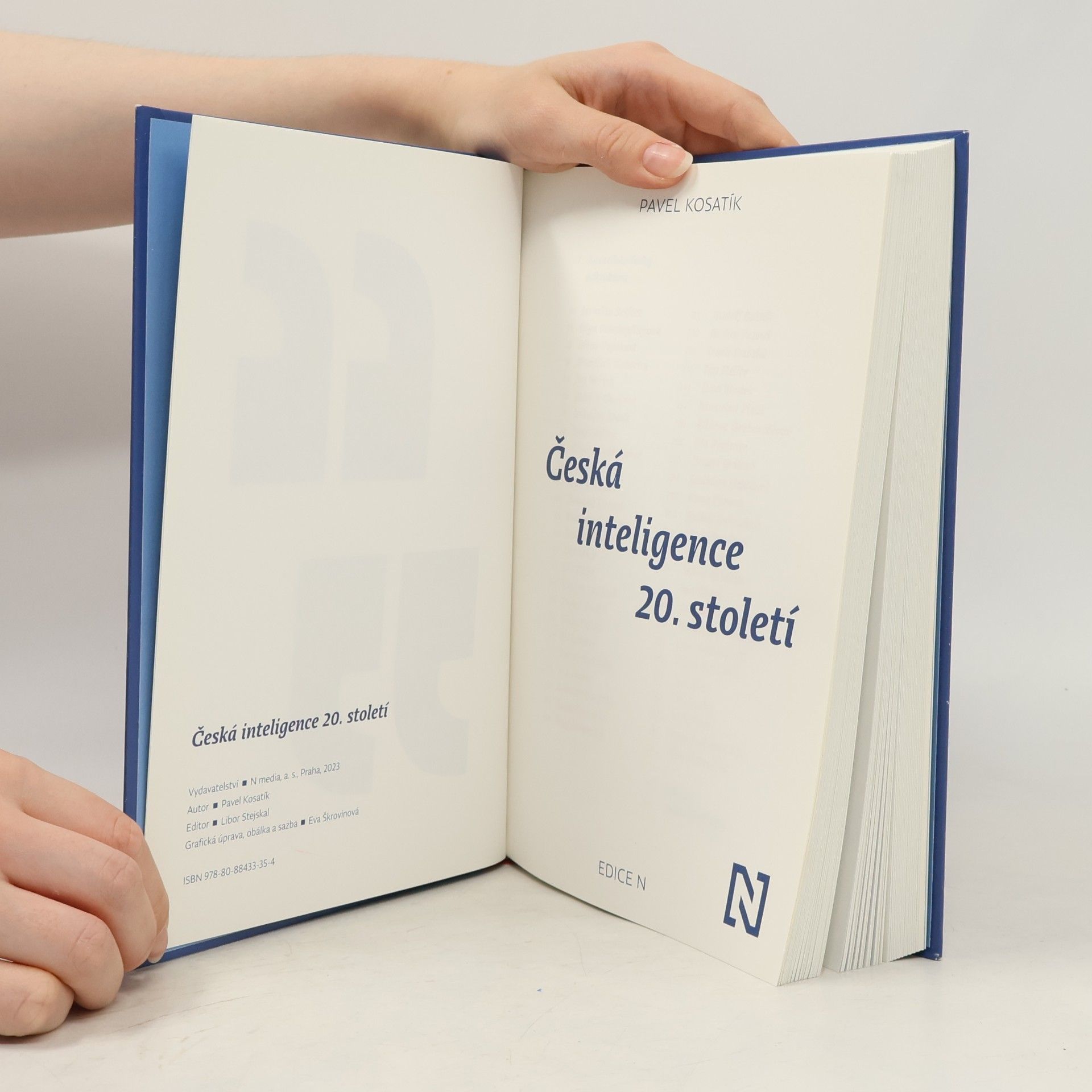 Pavel Kosatík Česká inteligence 20. století