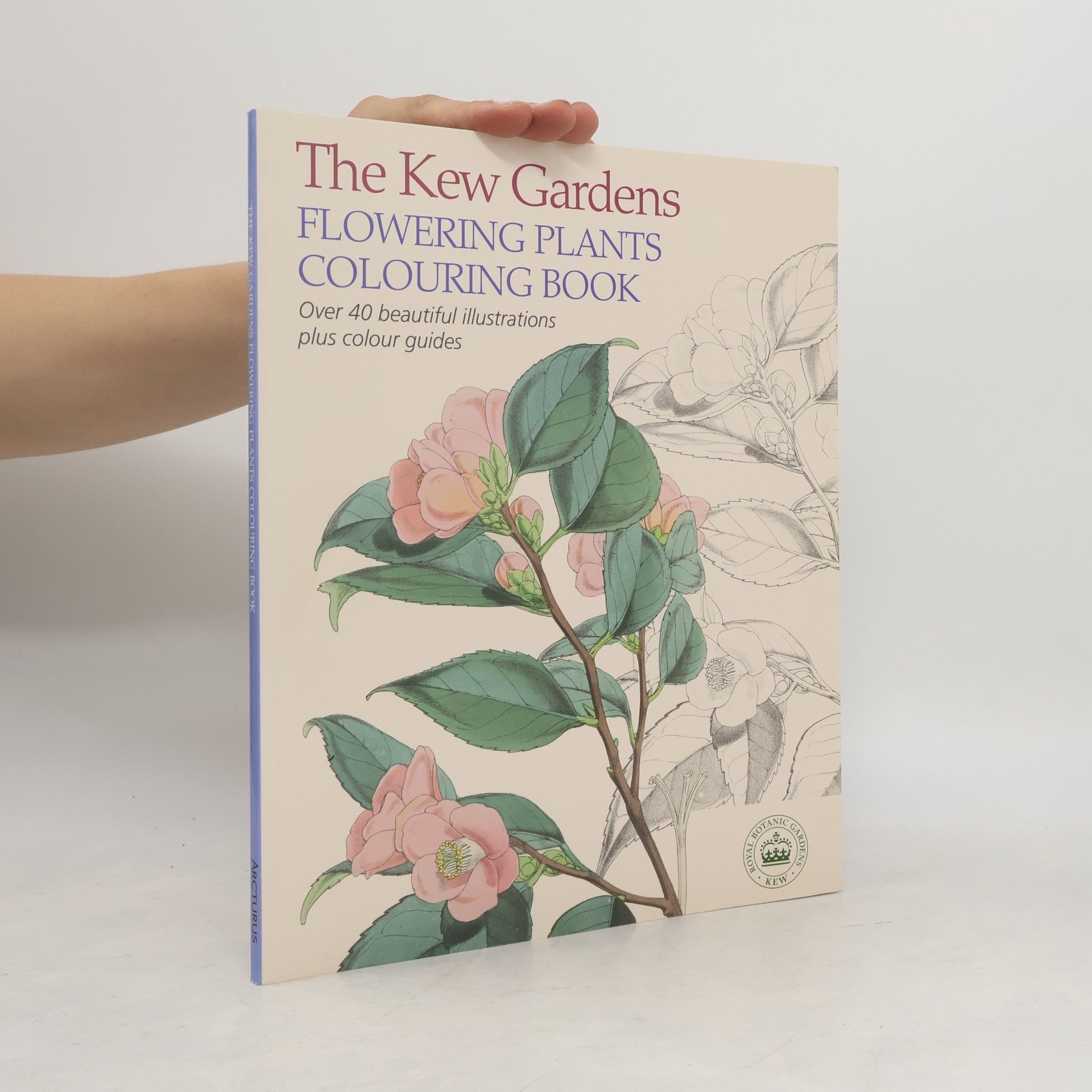 Royal Botanic Gardens Kew The Kew Gardens Flowering Plants Colouring Book