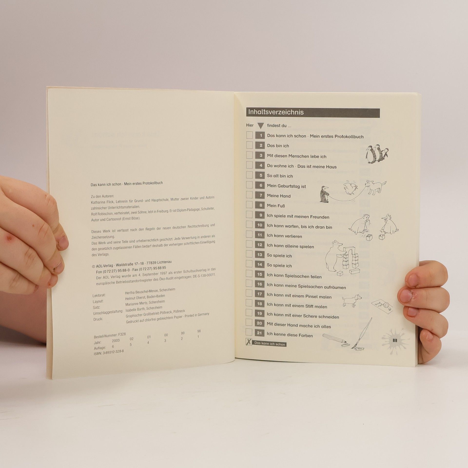 Katharina Flick Das kann ich schon. Mein erstes Protokollbuch