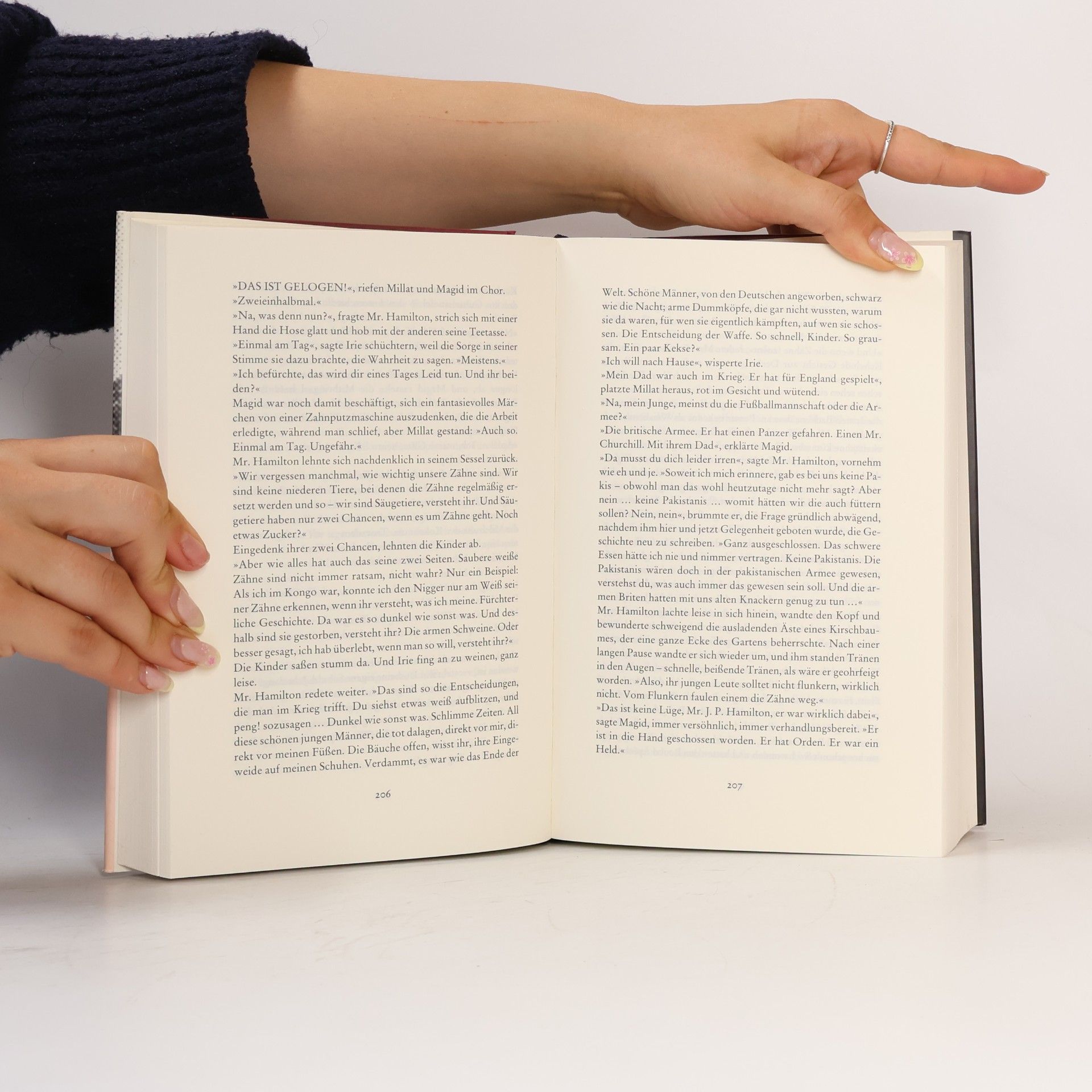 Zadie Smith Zähne zeigen