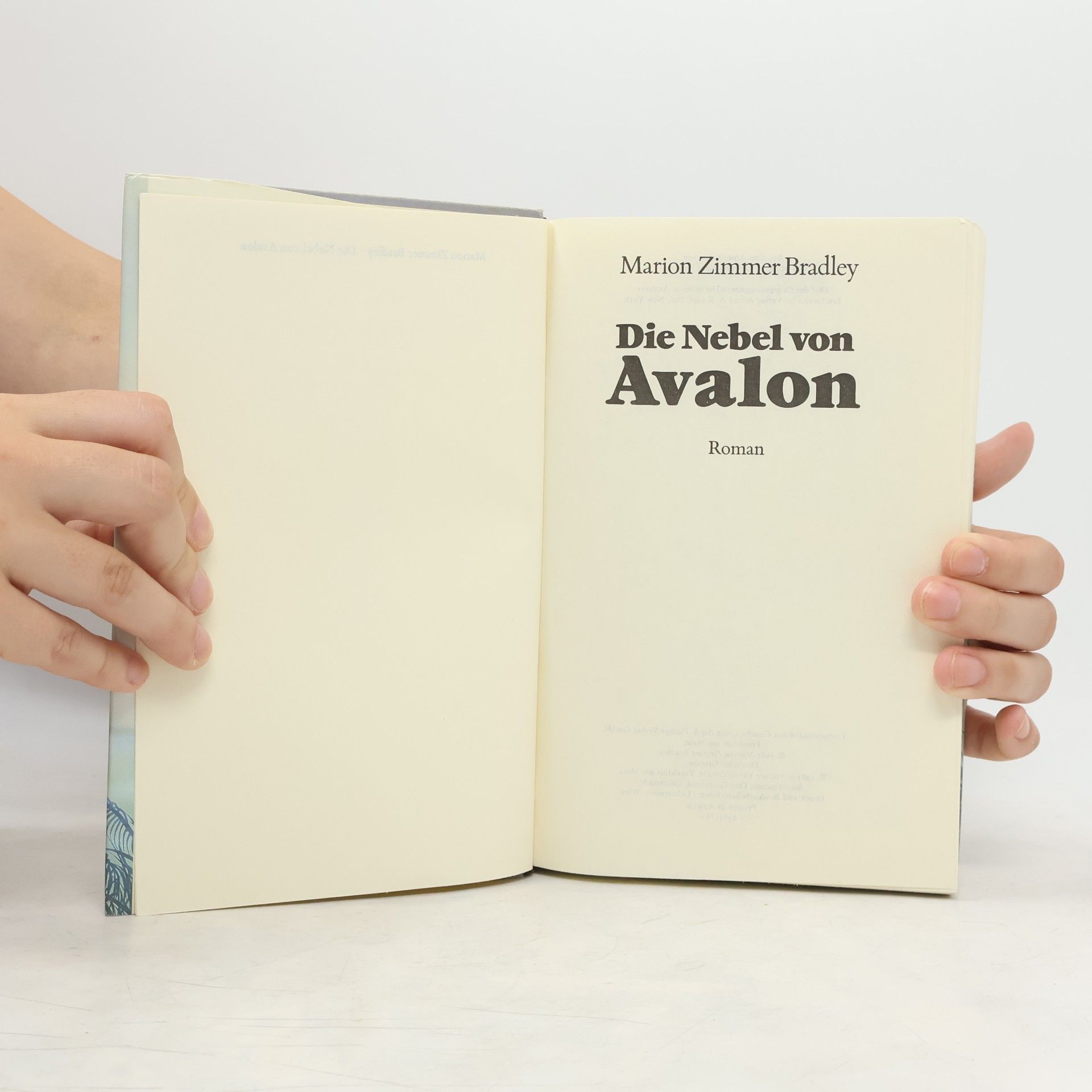 Marion Zimmer Bradley Die Nebel von Avalon