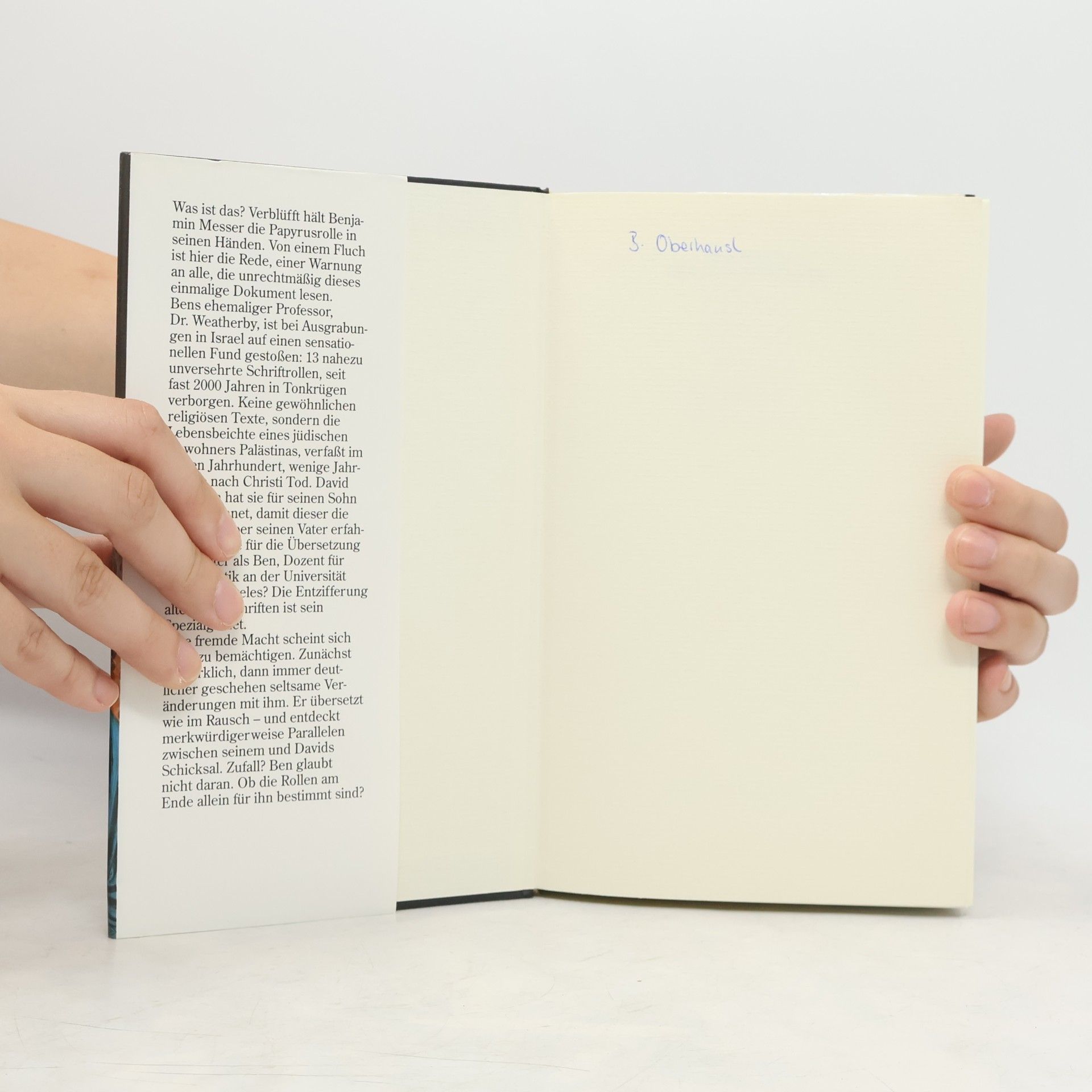 Barbara Wood Der Fluch der Schriftrollen