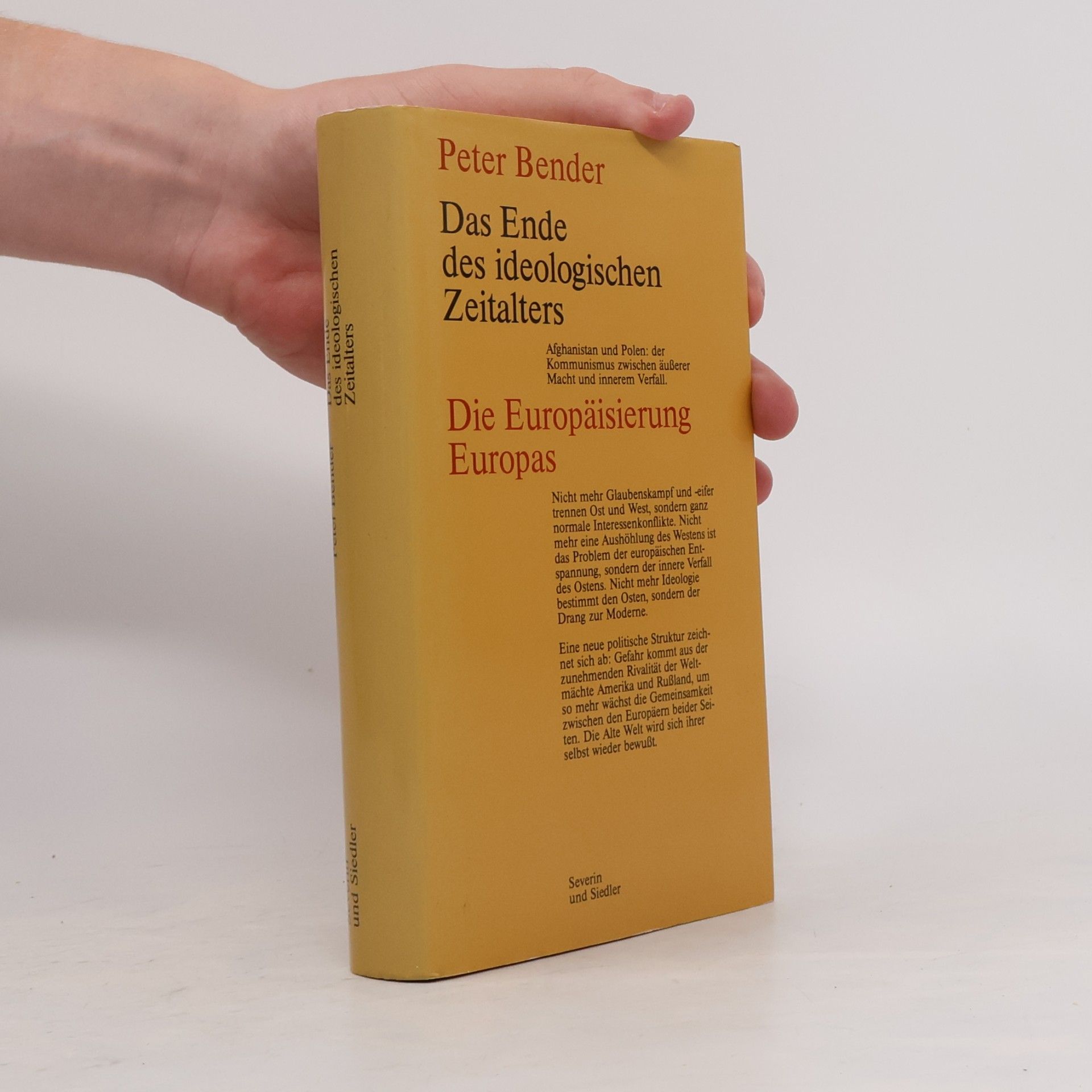 Das Ende des ideologischen Zeitalters