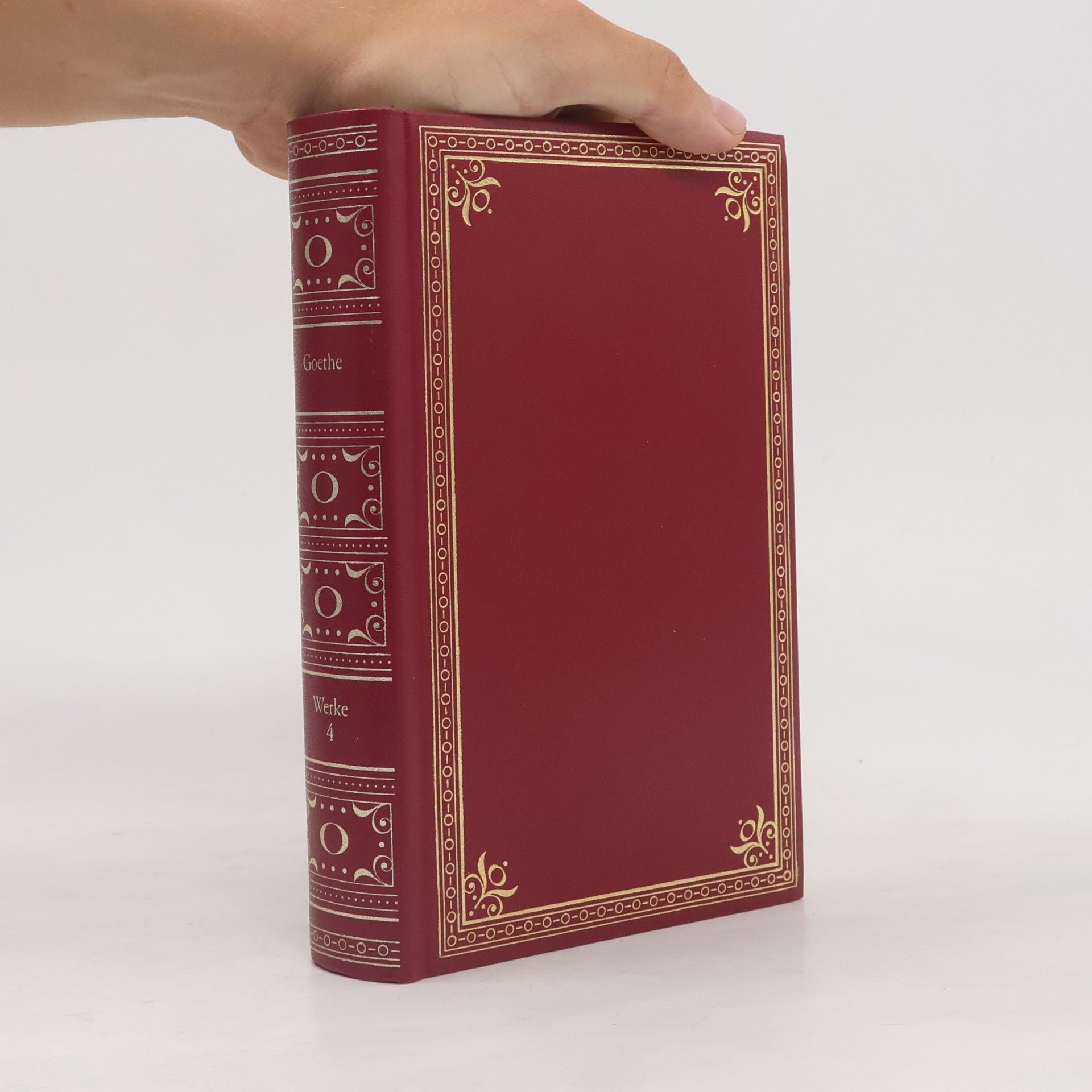 Johann Wolfgang von Goethe Gesammelte Werke in acht Bänden 4