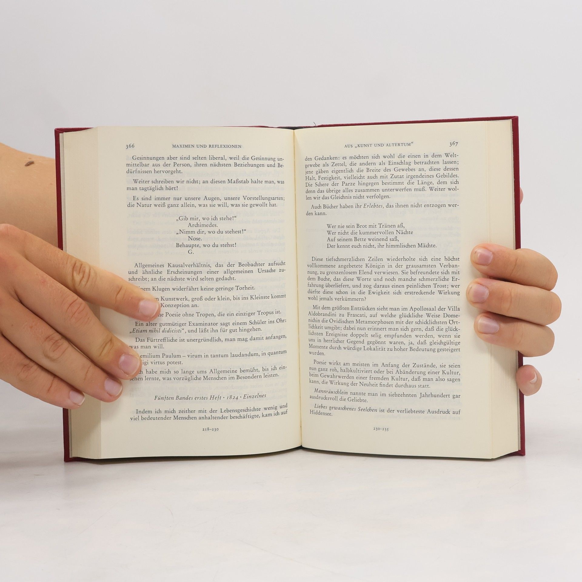 Johann Wolfgang von Goethe Gesammelte Werke in Acht Banden. Band 8