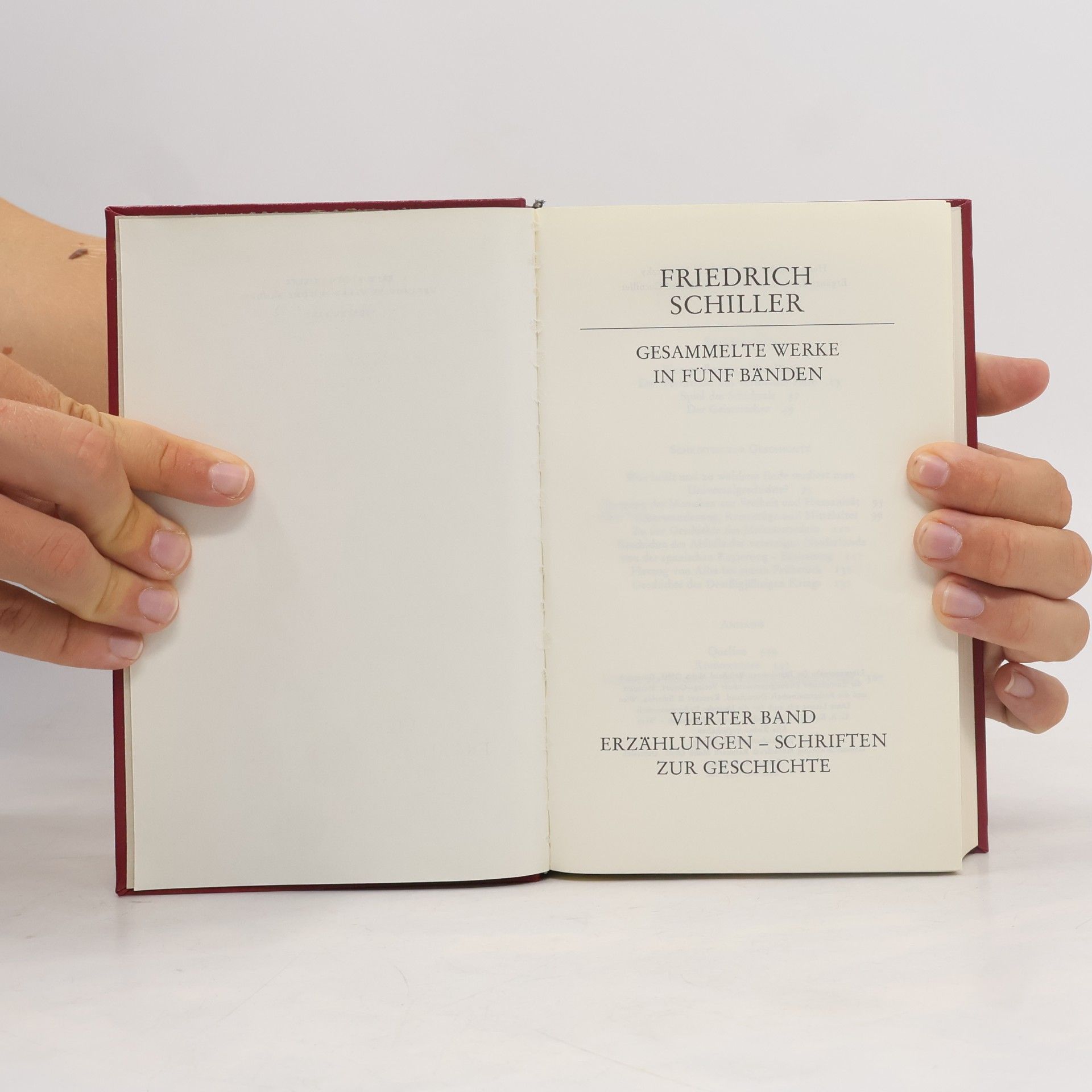 Friedrich Schiller Gesammelte Werke 4