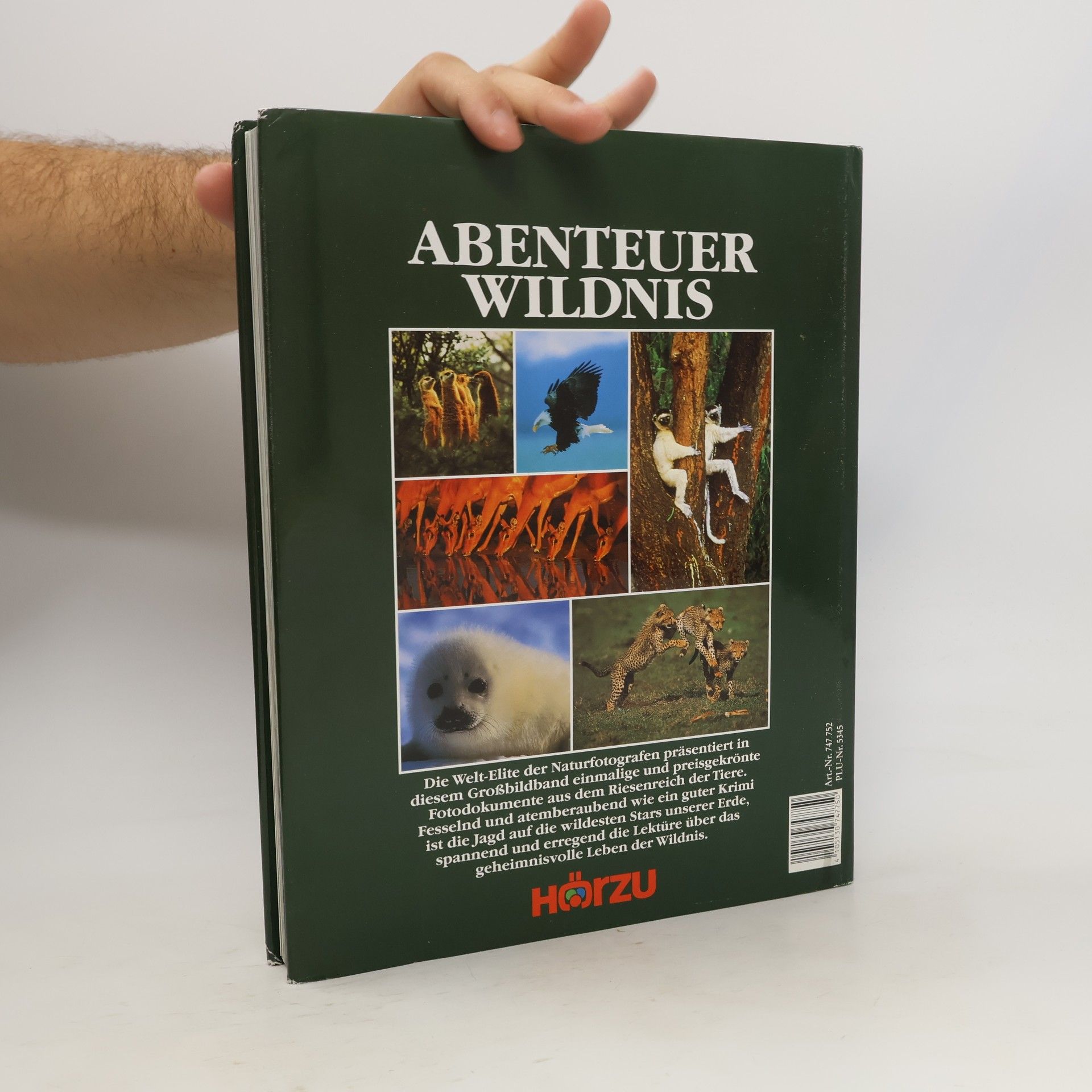 Kolektiv autorů Abenteuer Wildnis. Die schönsten Tierreportagen aus aller Welt