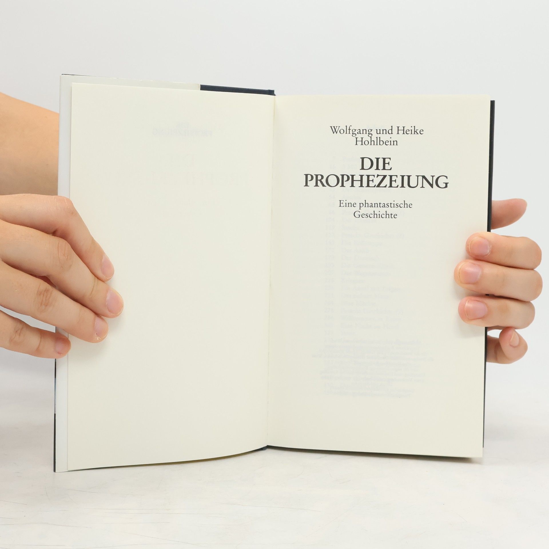 Wolfgang Hohlbein Die Prophezeiung