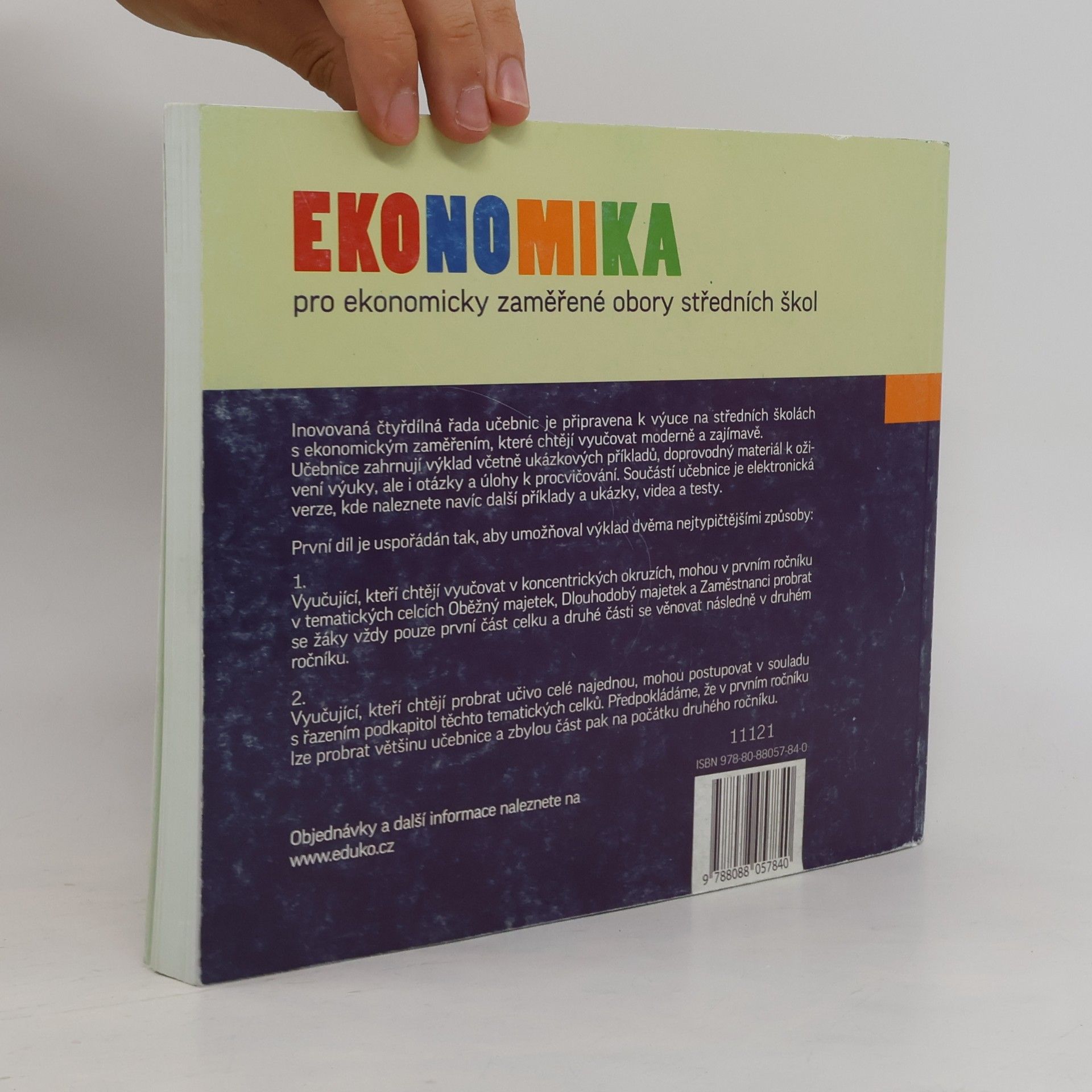 Otto Münch Ekonomika pro ekonomicky zaměřené obory středních škol. 1