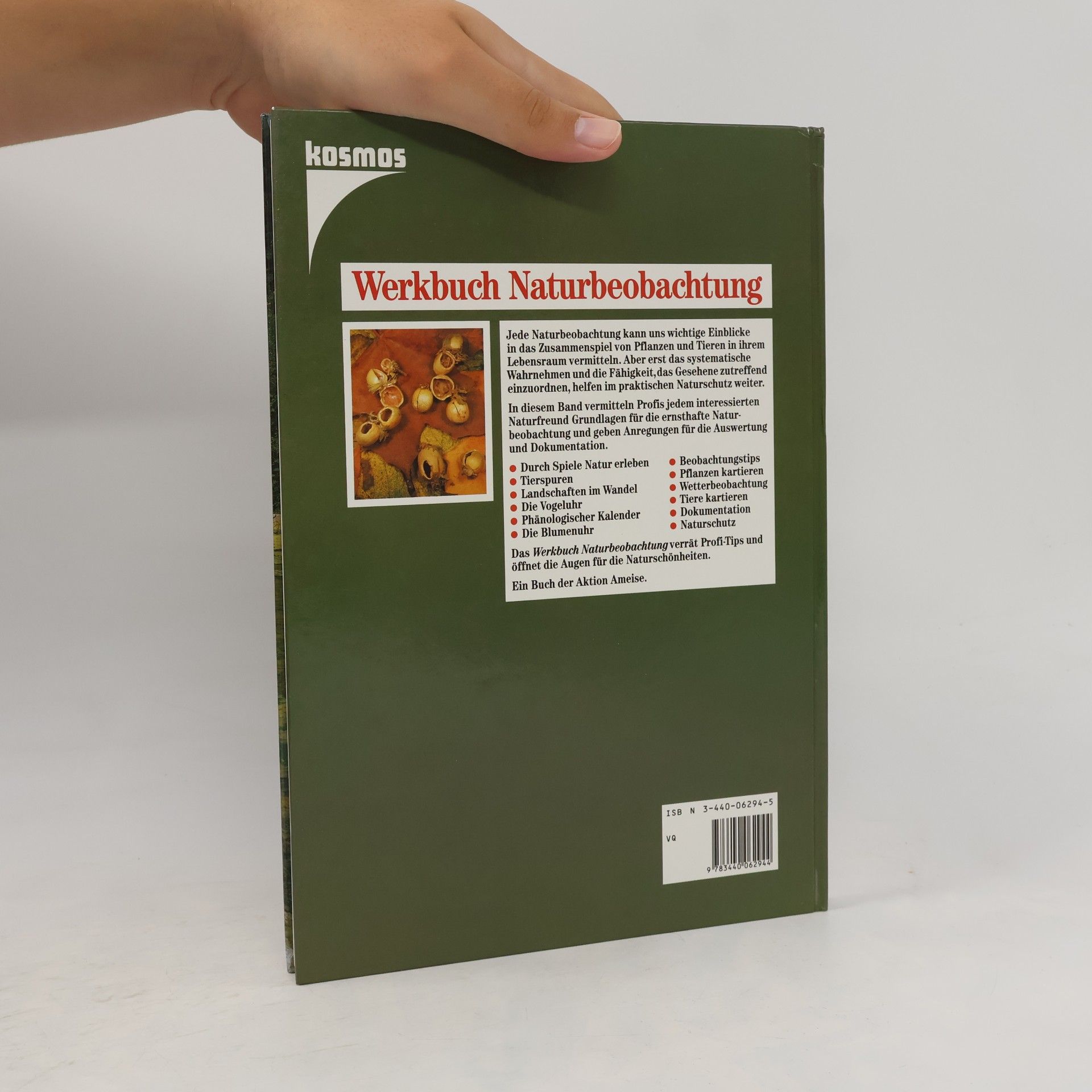 Gunter Steinbach Werkbuch Naturbeobachtung