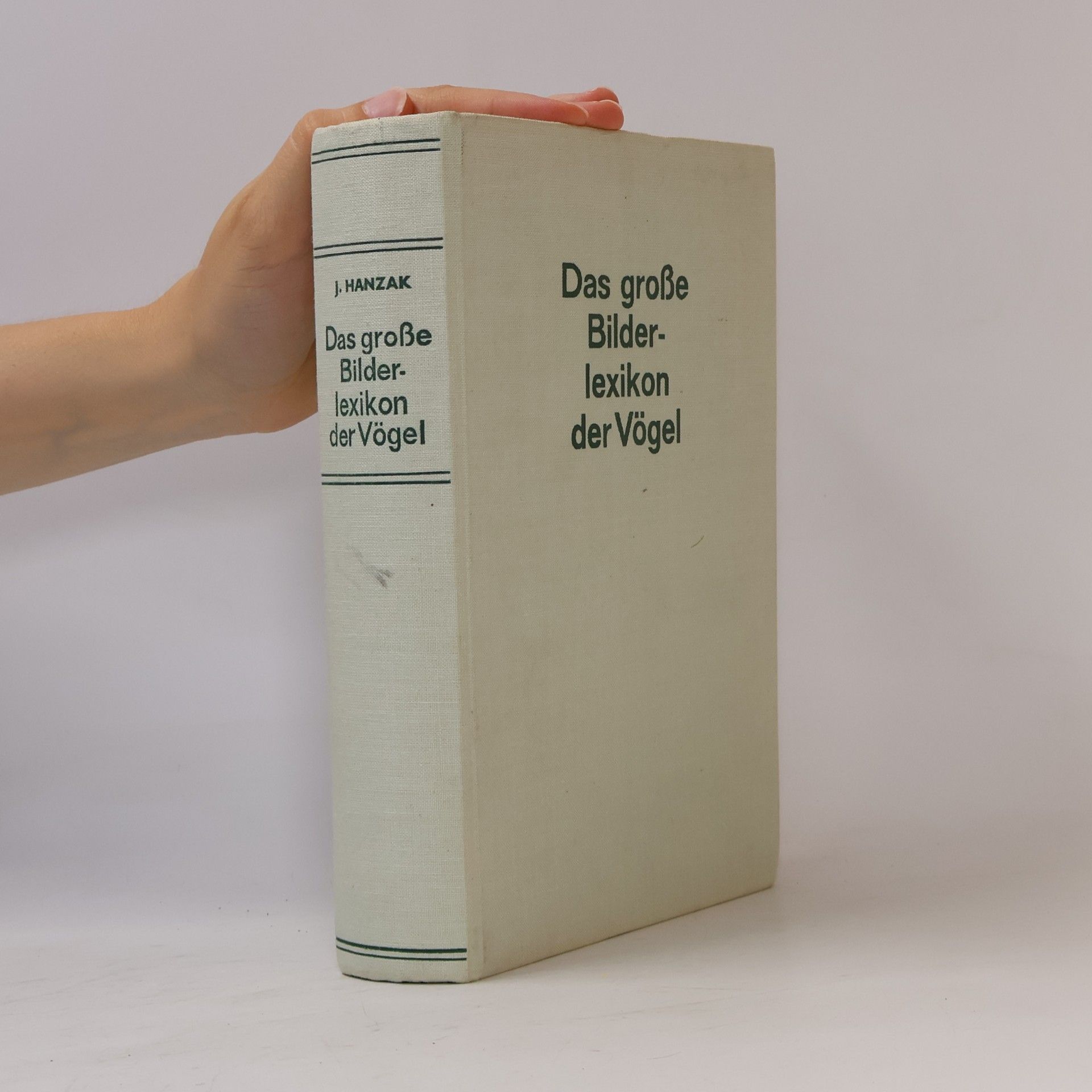 J. Hanzák Das große Bilderlexikon der Vögel
