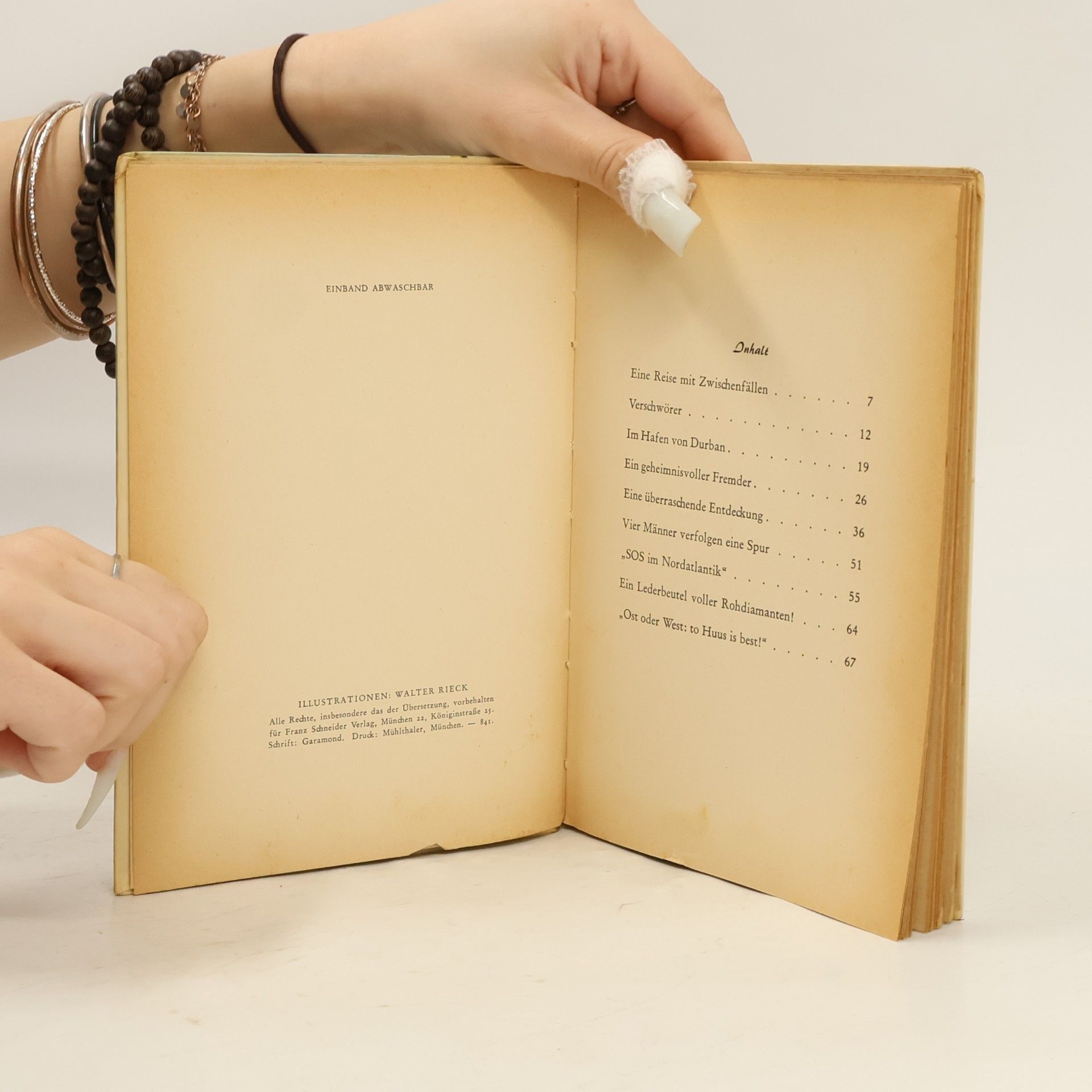 Fritz Otto Busch Der blinde Passagier