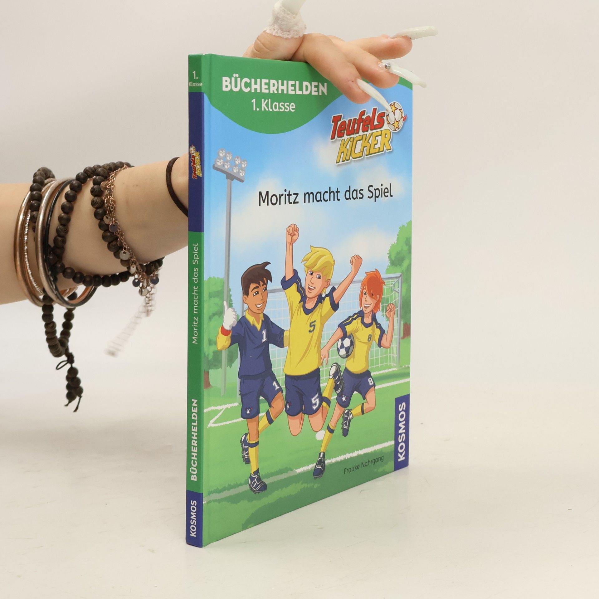 Frauke Nahrgang Teufelskicker, Bücherhelden 1. Klasse, Moritz macht das Spiel